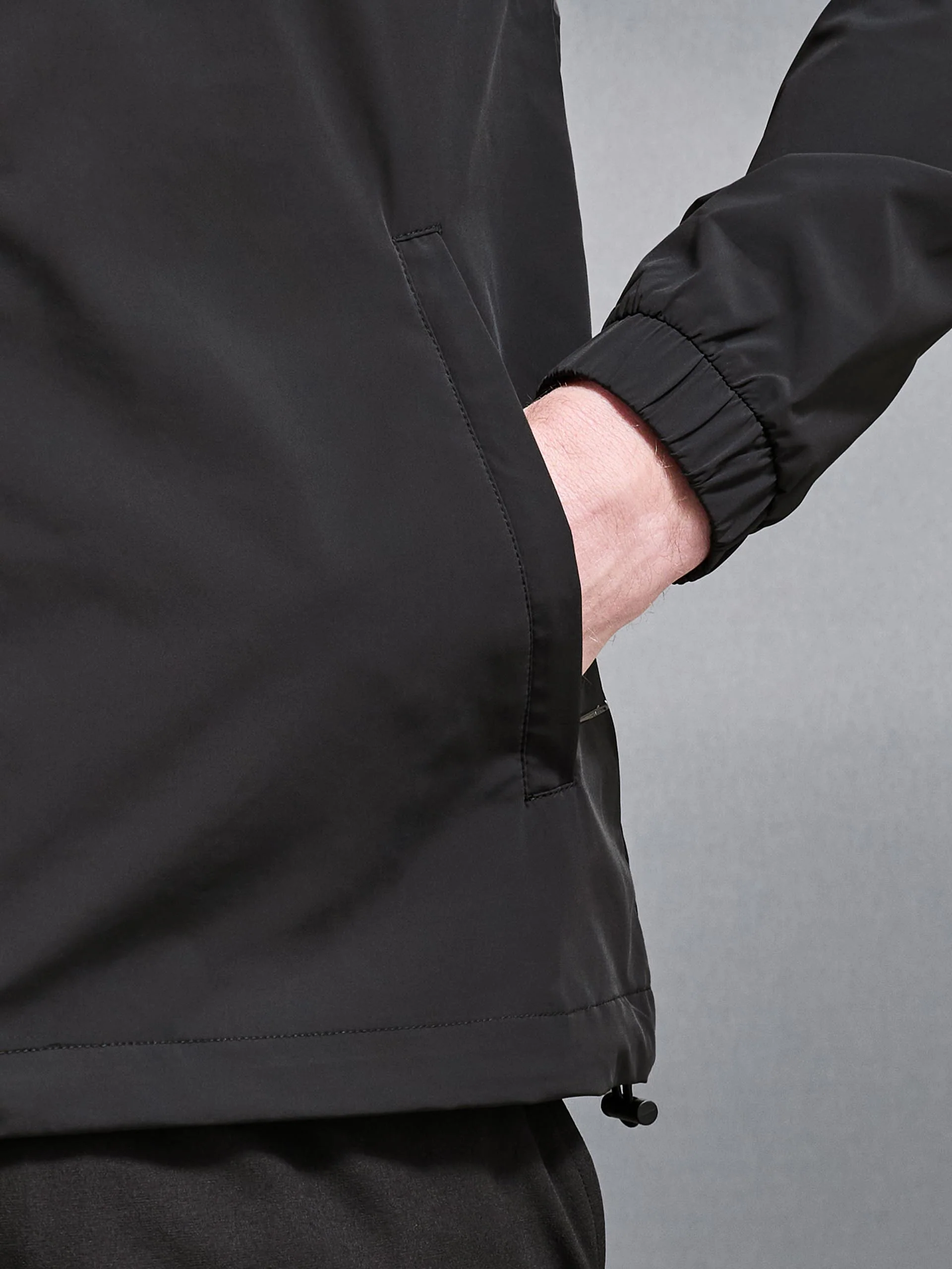 Flex Shell Windbreaker in Black - Image 5
