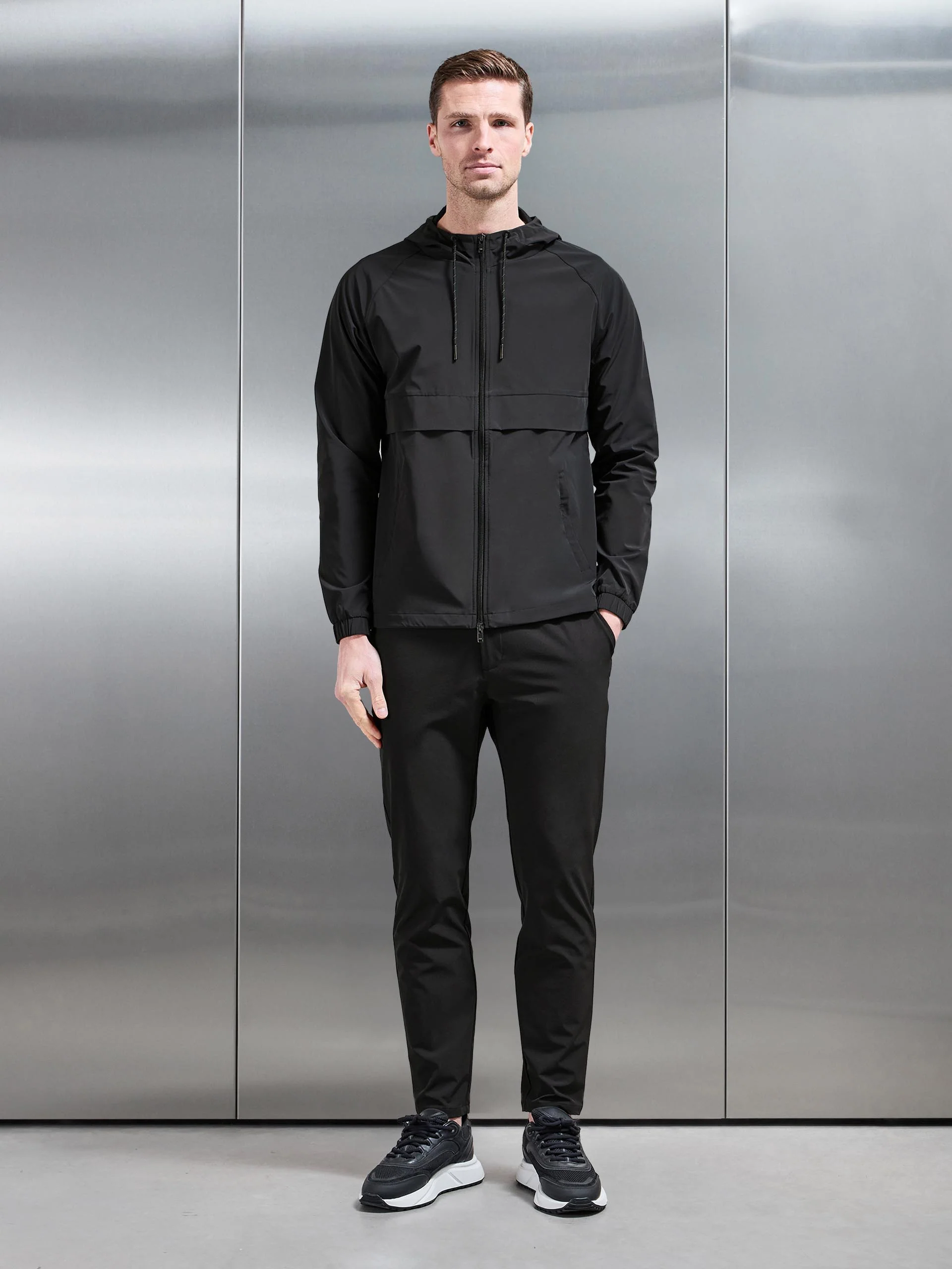 Flex Shell Windbreaker in Black - Image 7