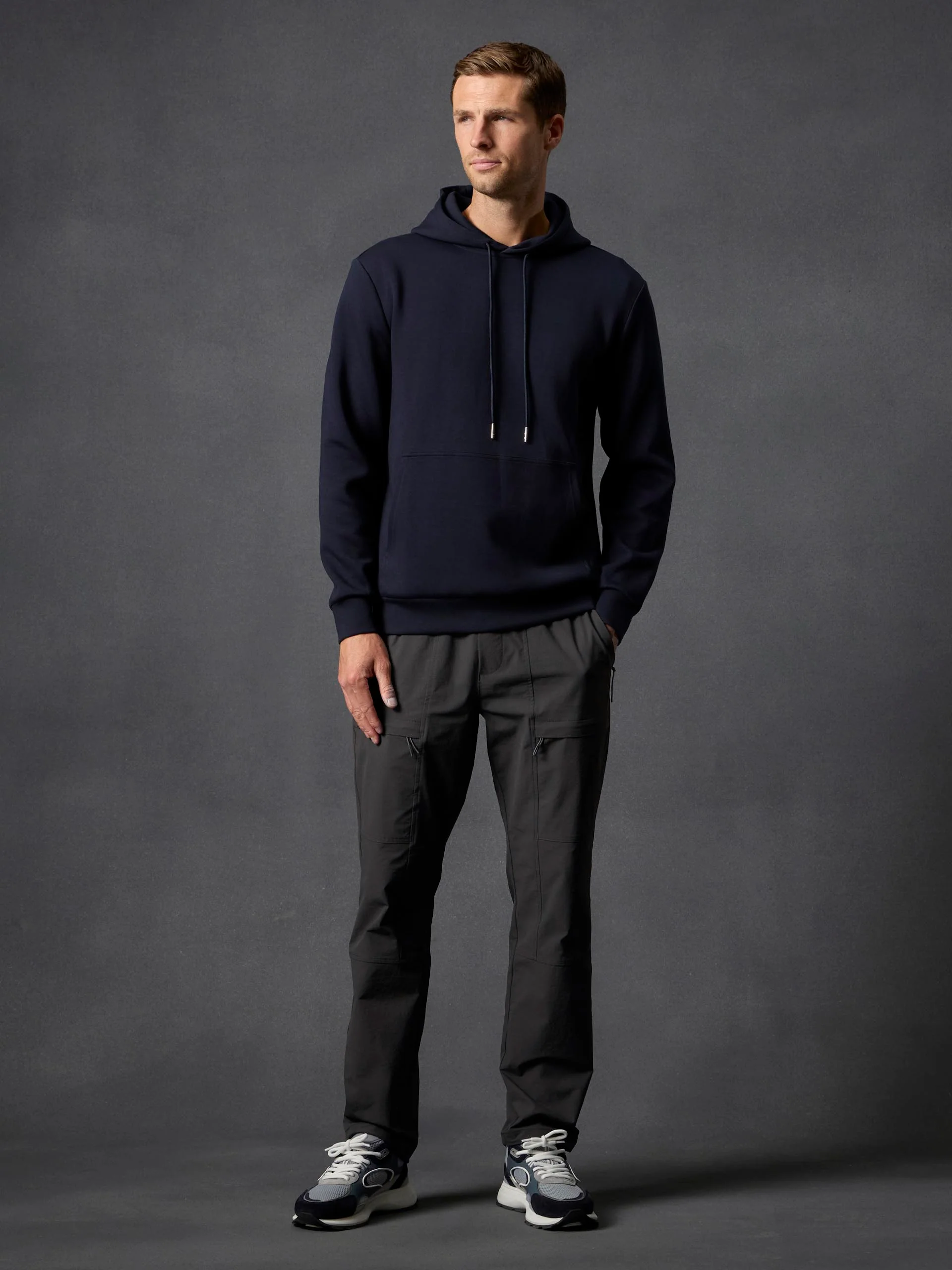 Front Pocket Technical Cargo Pant in Grey - Image 2