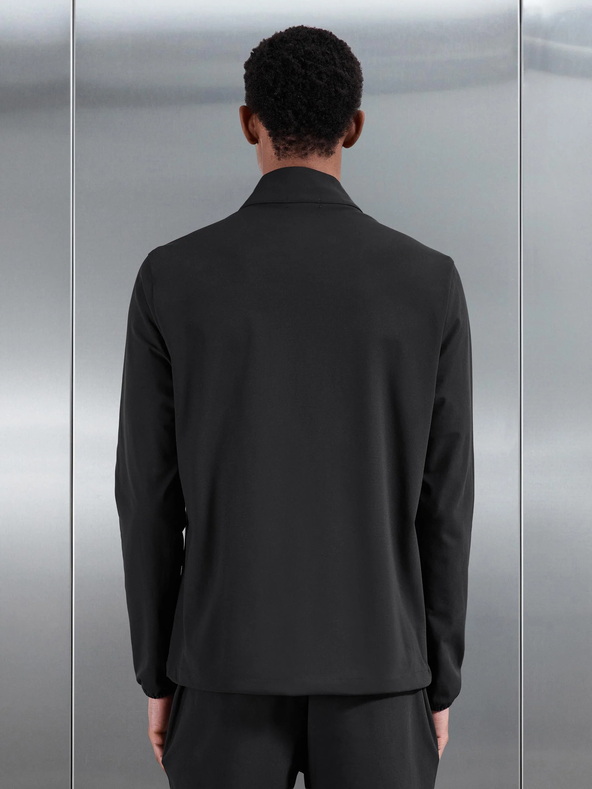 Golf Jacket in Black - Image 6