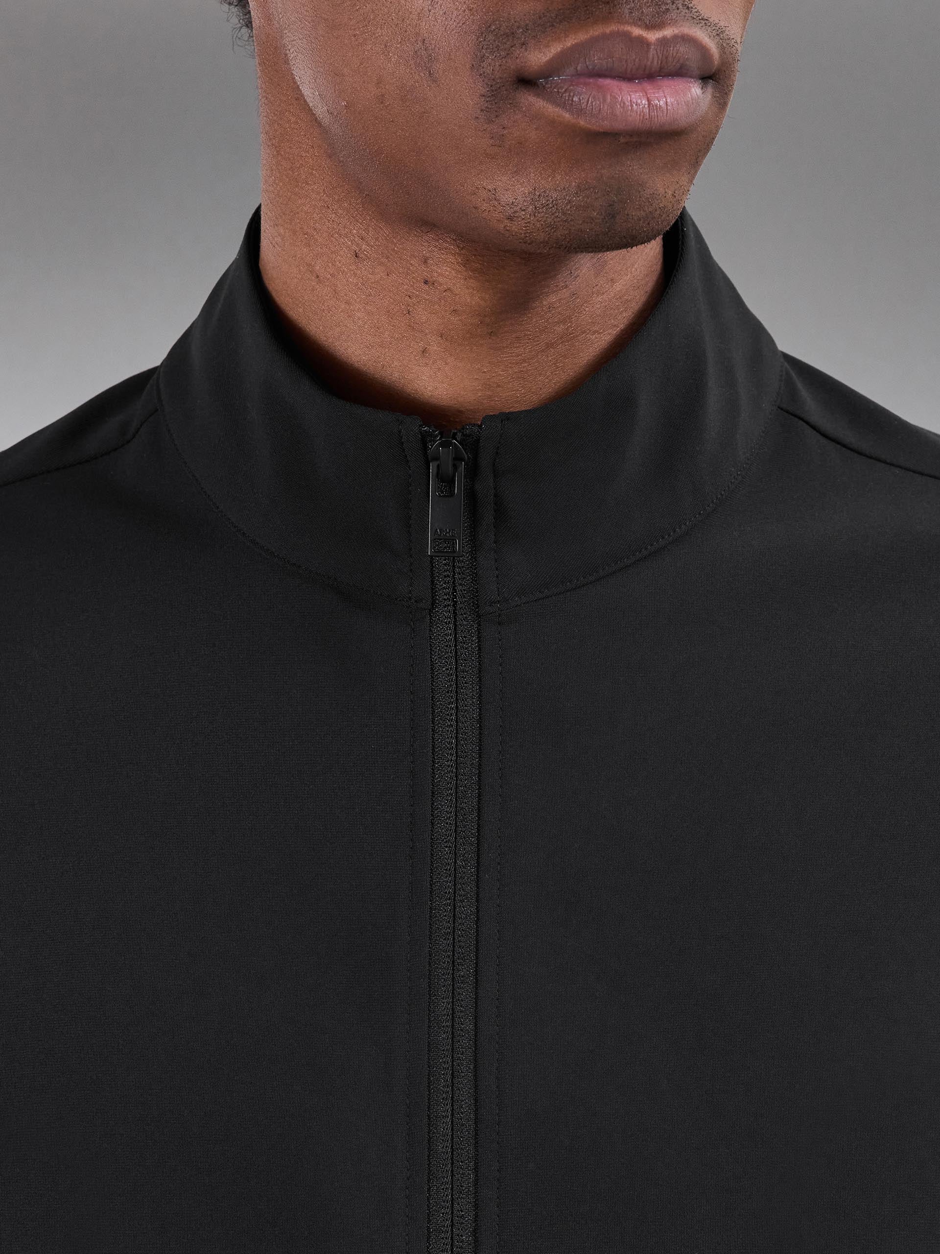Golf Jacket in Black - Image 8