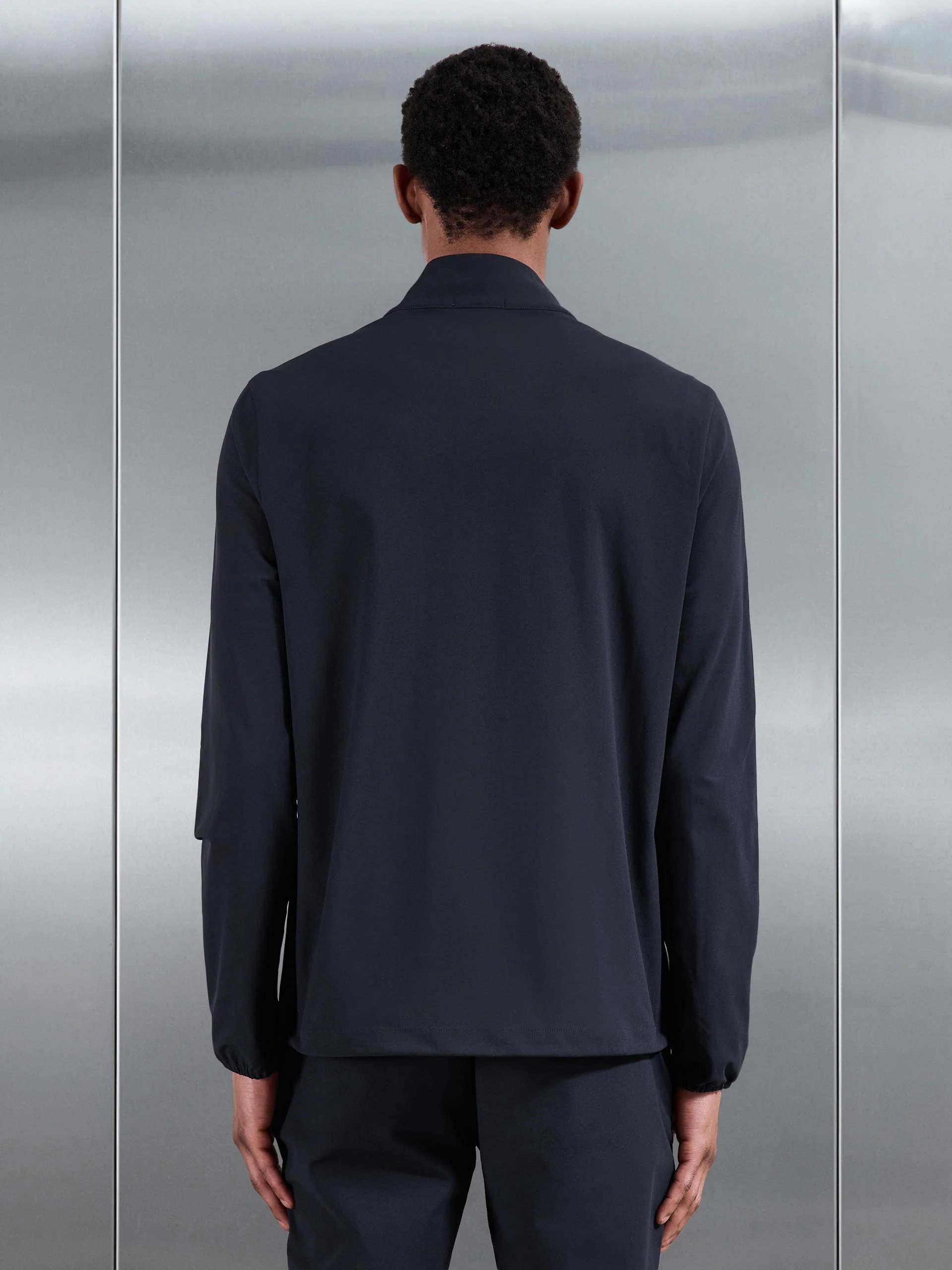 Golf Jacket in Navy - Image 5