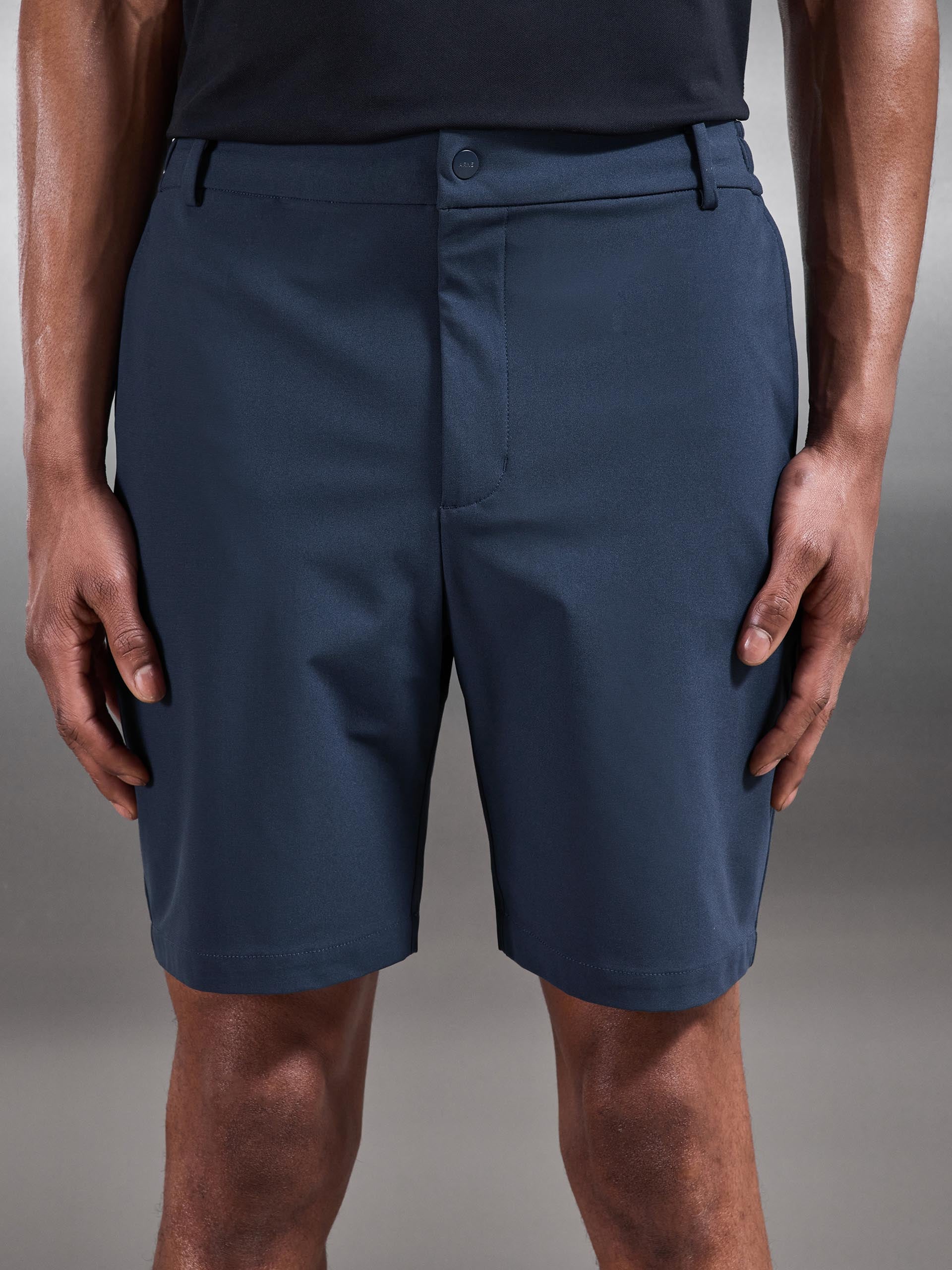 Golf Short in Steel Blue - Image 6