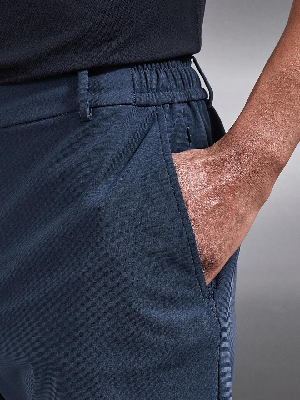 Golf Short in Steel Blue - Image 7