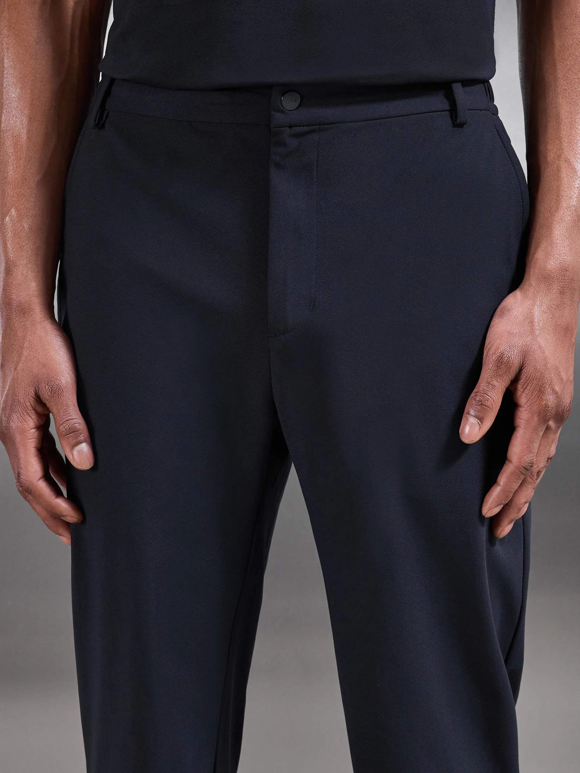 Golf Trouser in Navy - Image 6