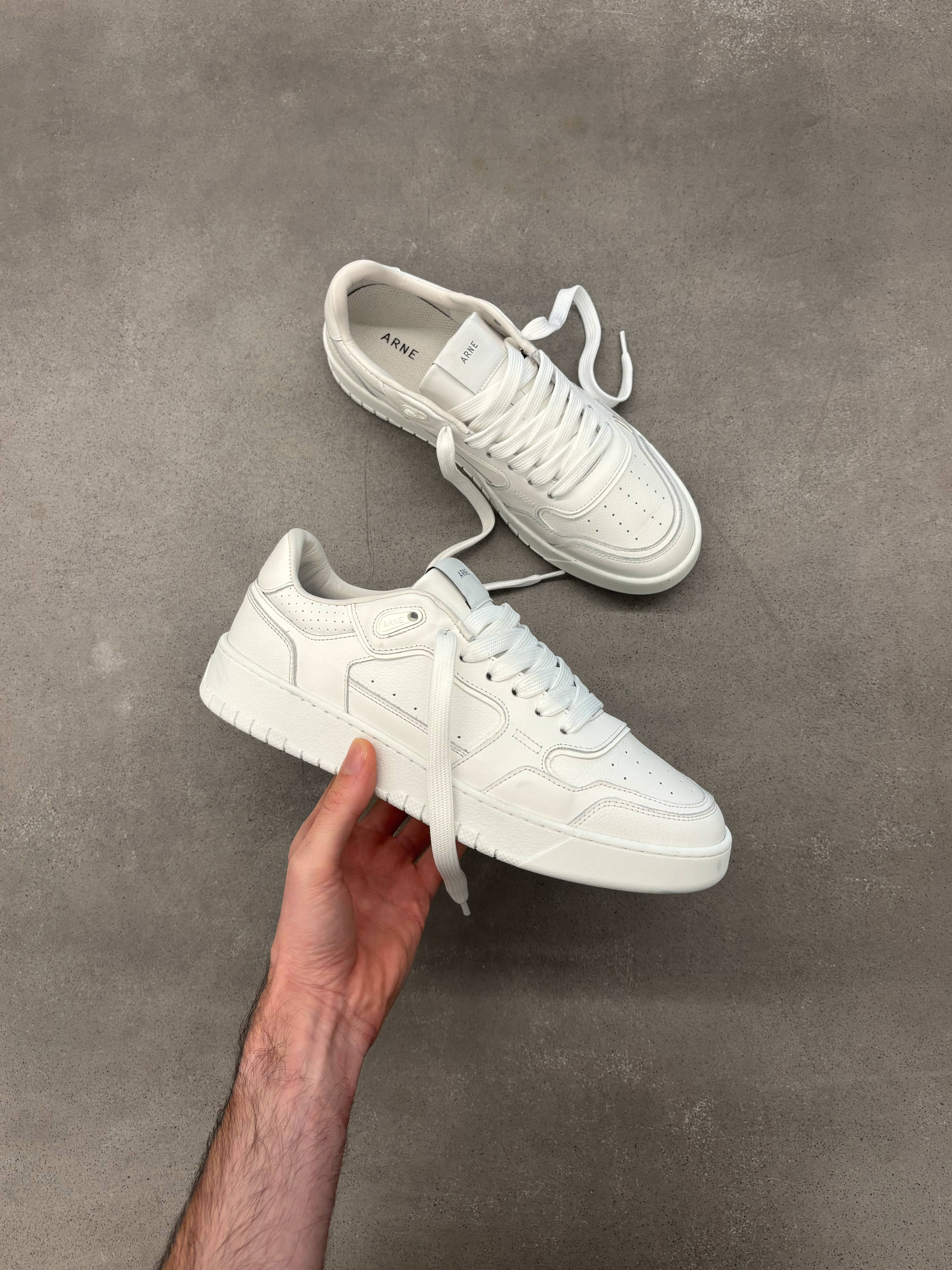 Hoop Trainer in Triple White - Image 6