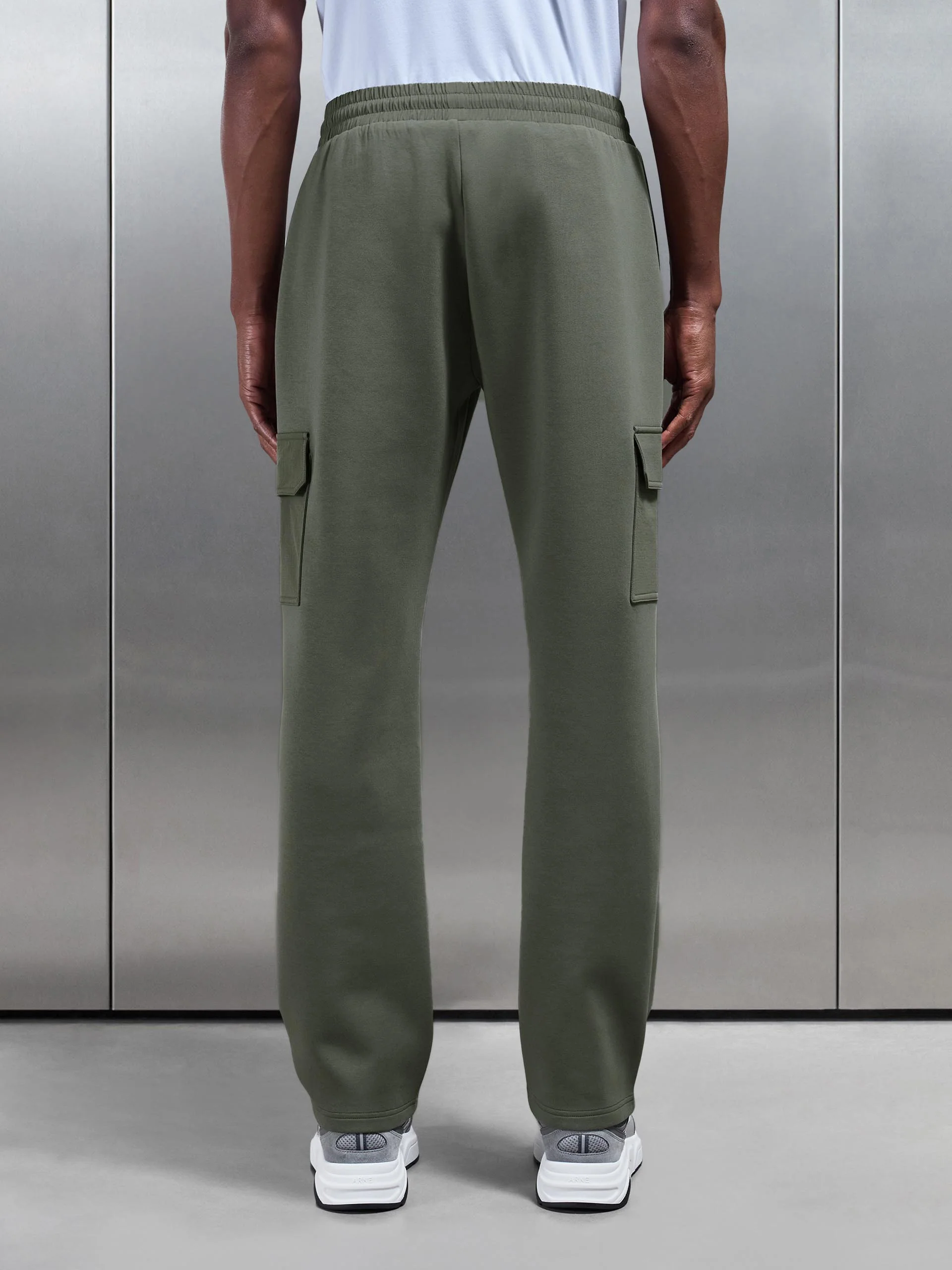 Hybrid Cargo Jogger in Olive - Image 3