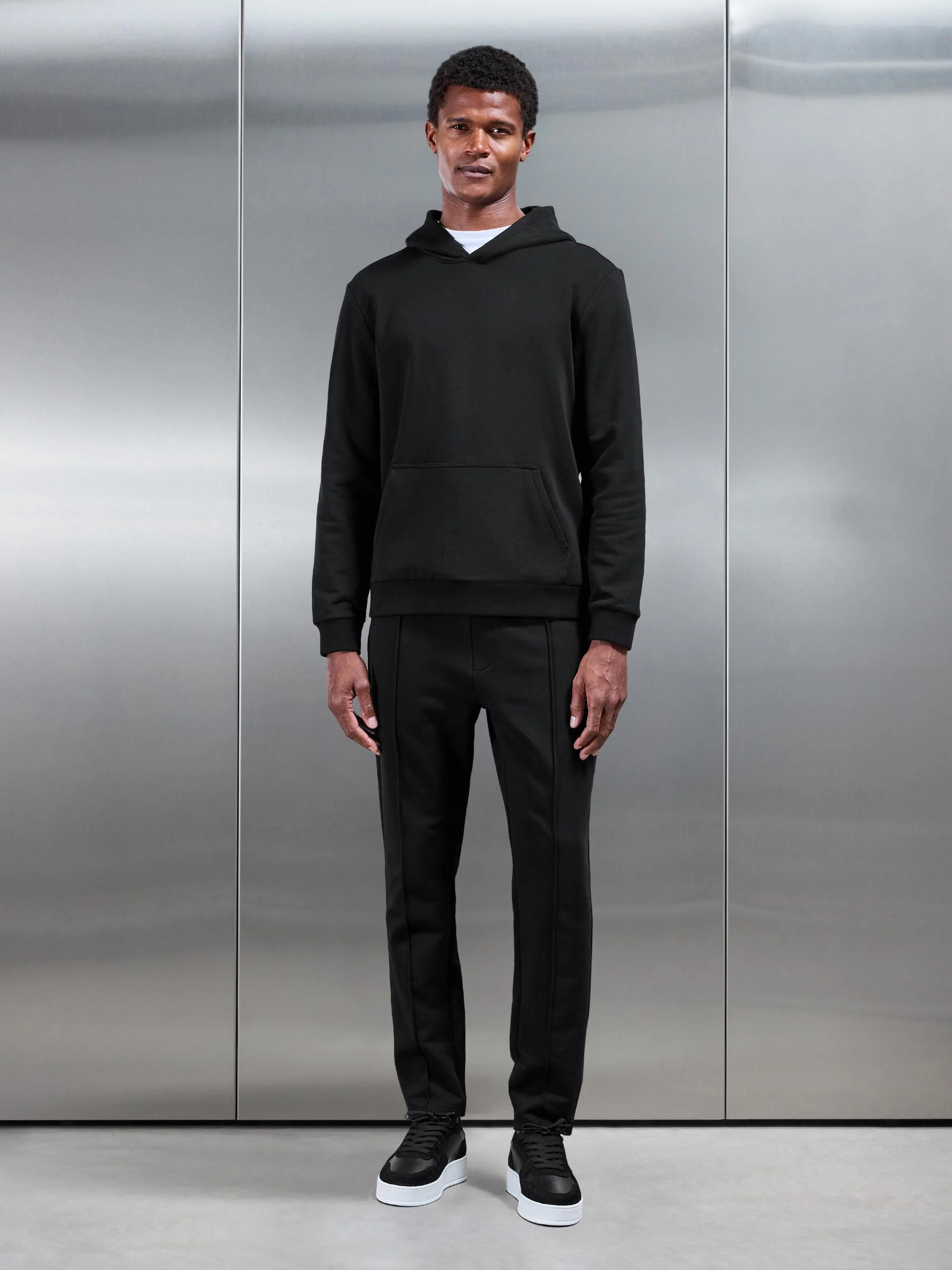 Jersey Jogger in Black - Image 2