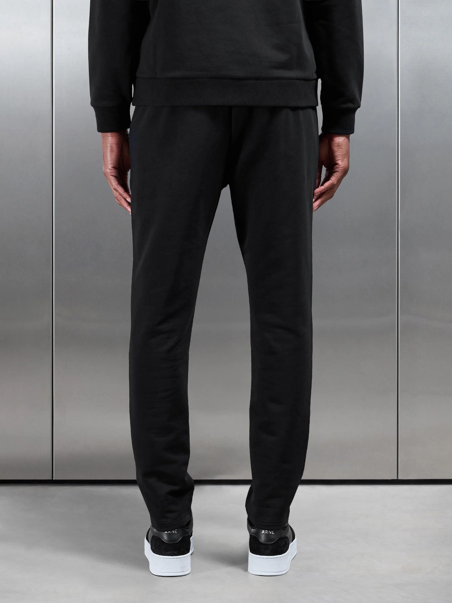 Jersey Jogger in Black - Image 3