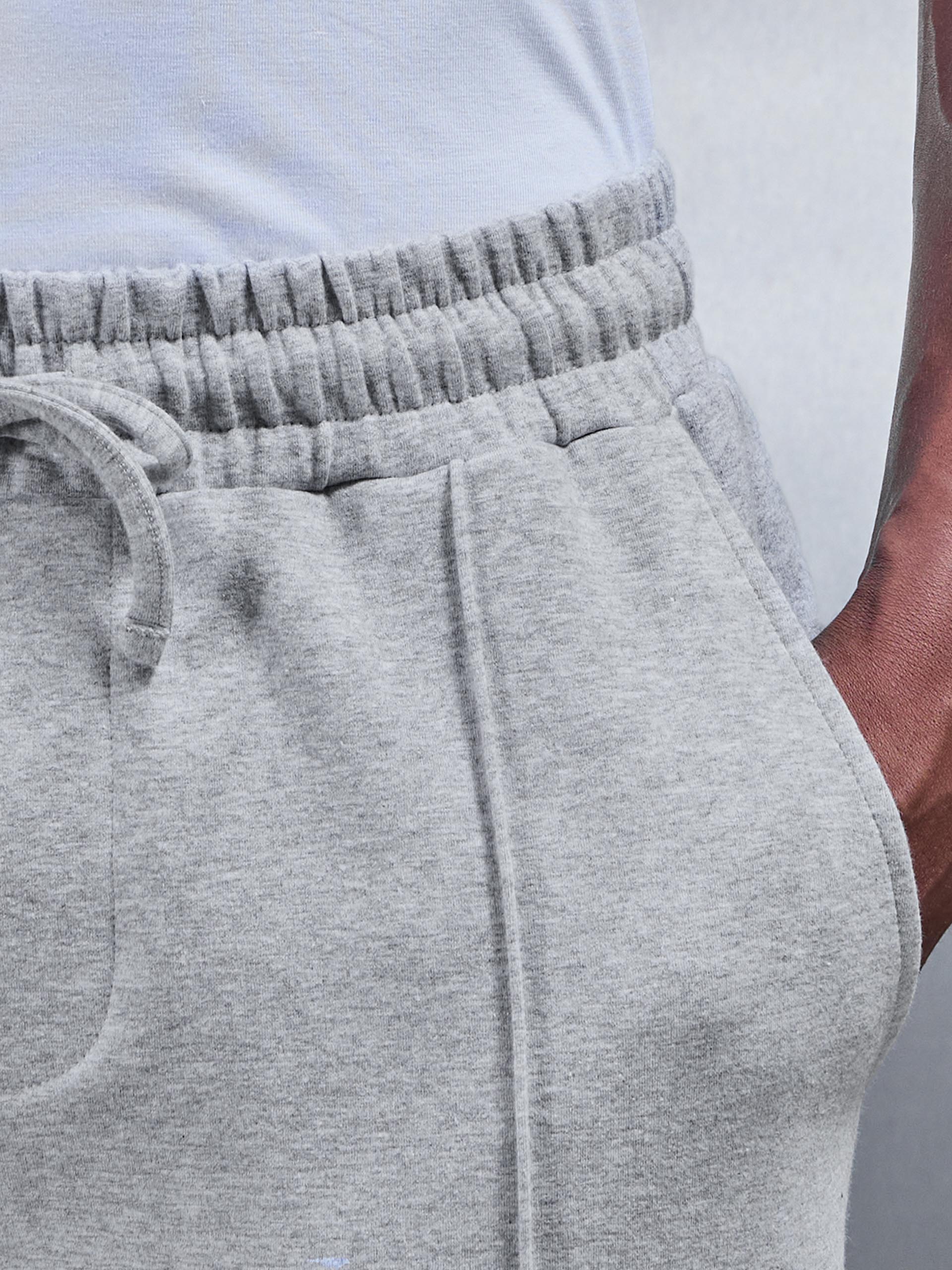 Jersey Jogger in Marl Grey - Image 5
