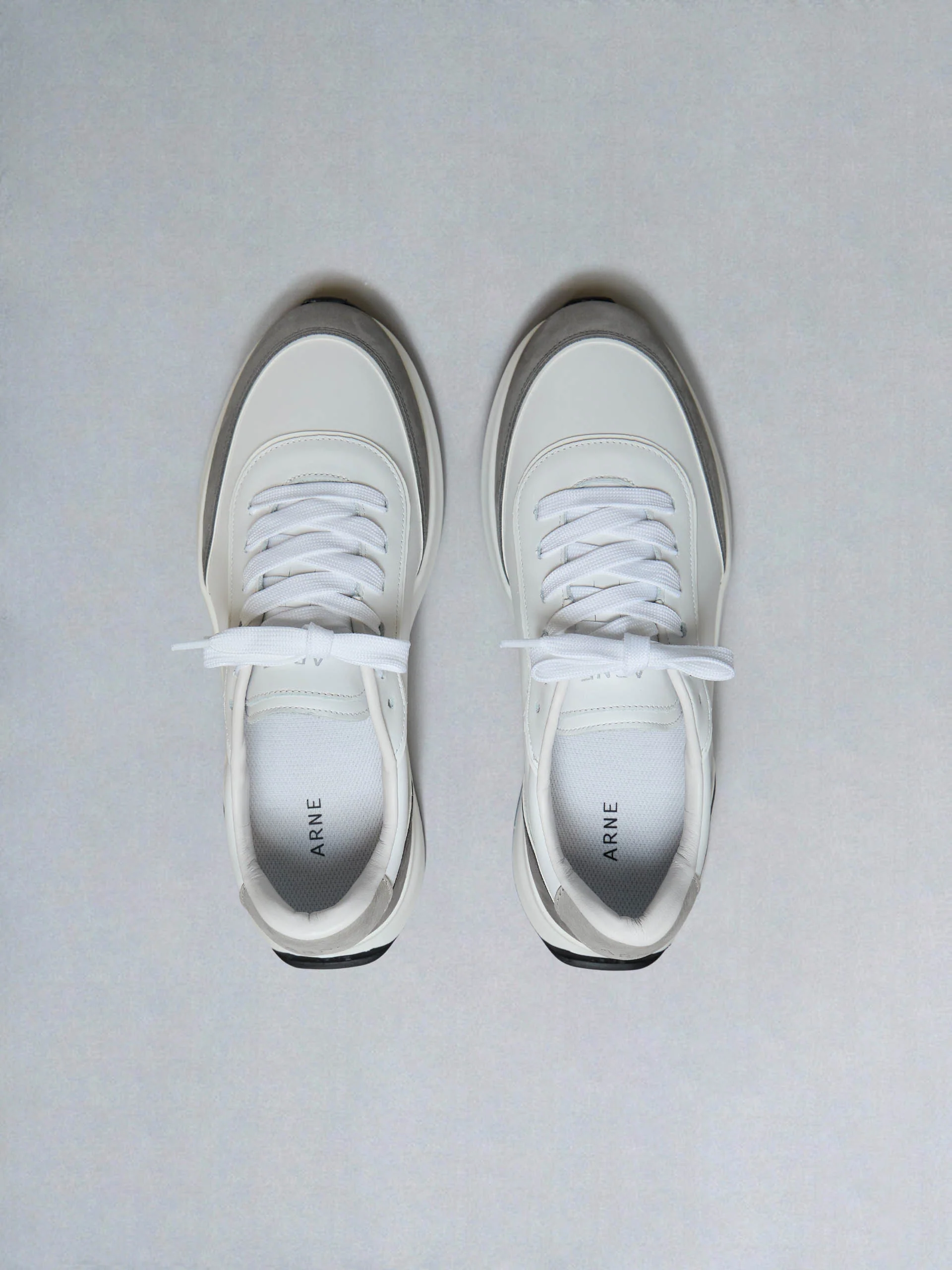 Low Runner in White Slate Grey - Image 5