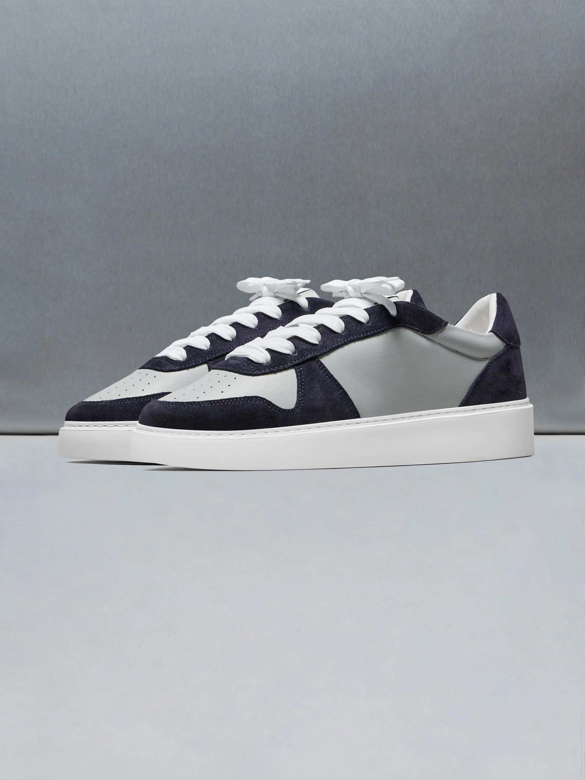 Mid Court Trainer in Grey Navy - Image 3