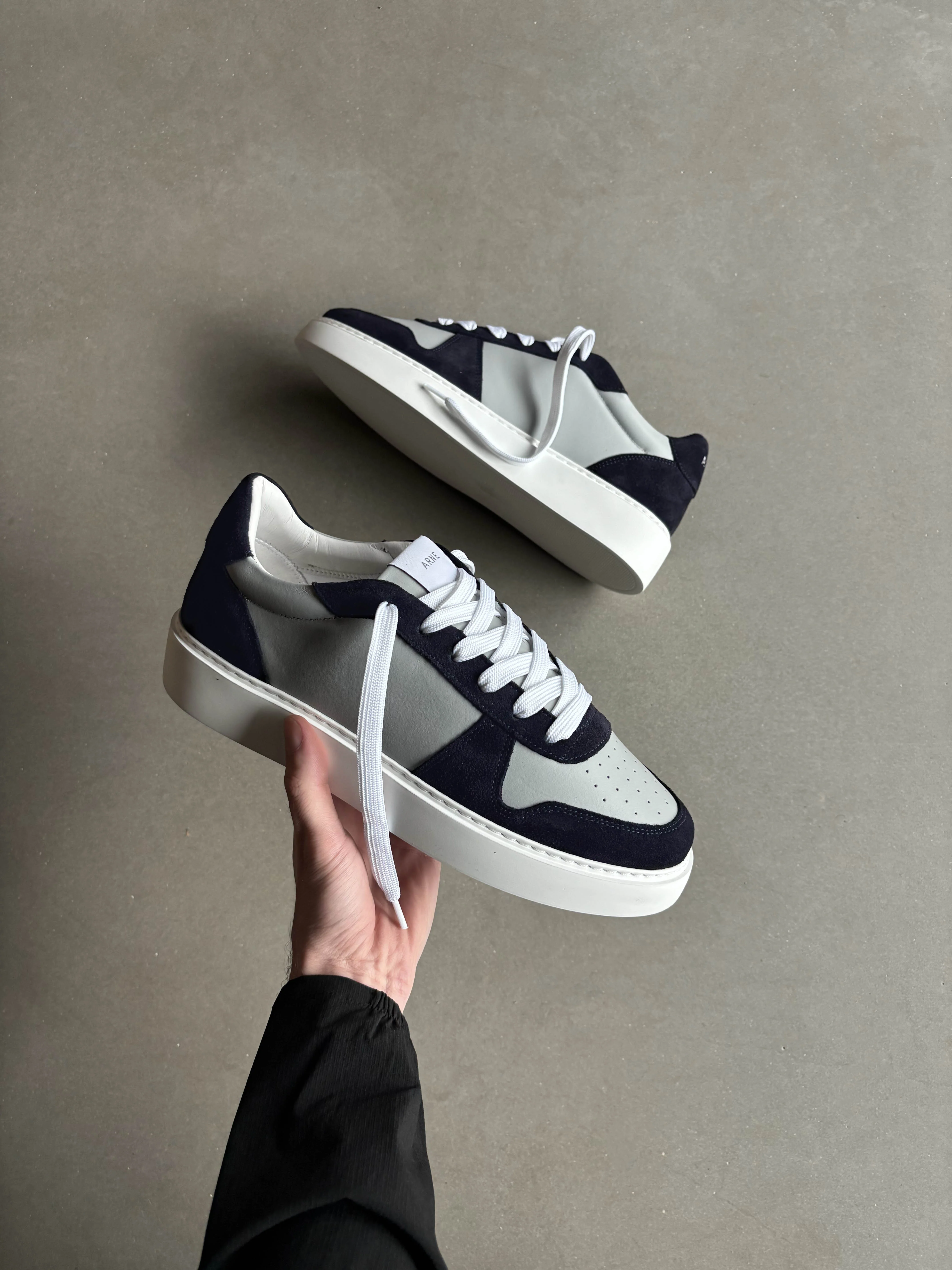 Mid Court Trainer in Grey Navy - Image 6