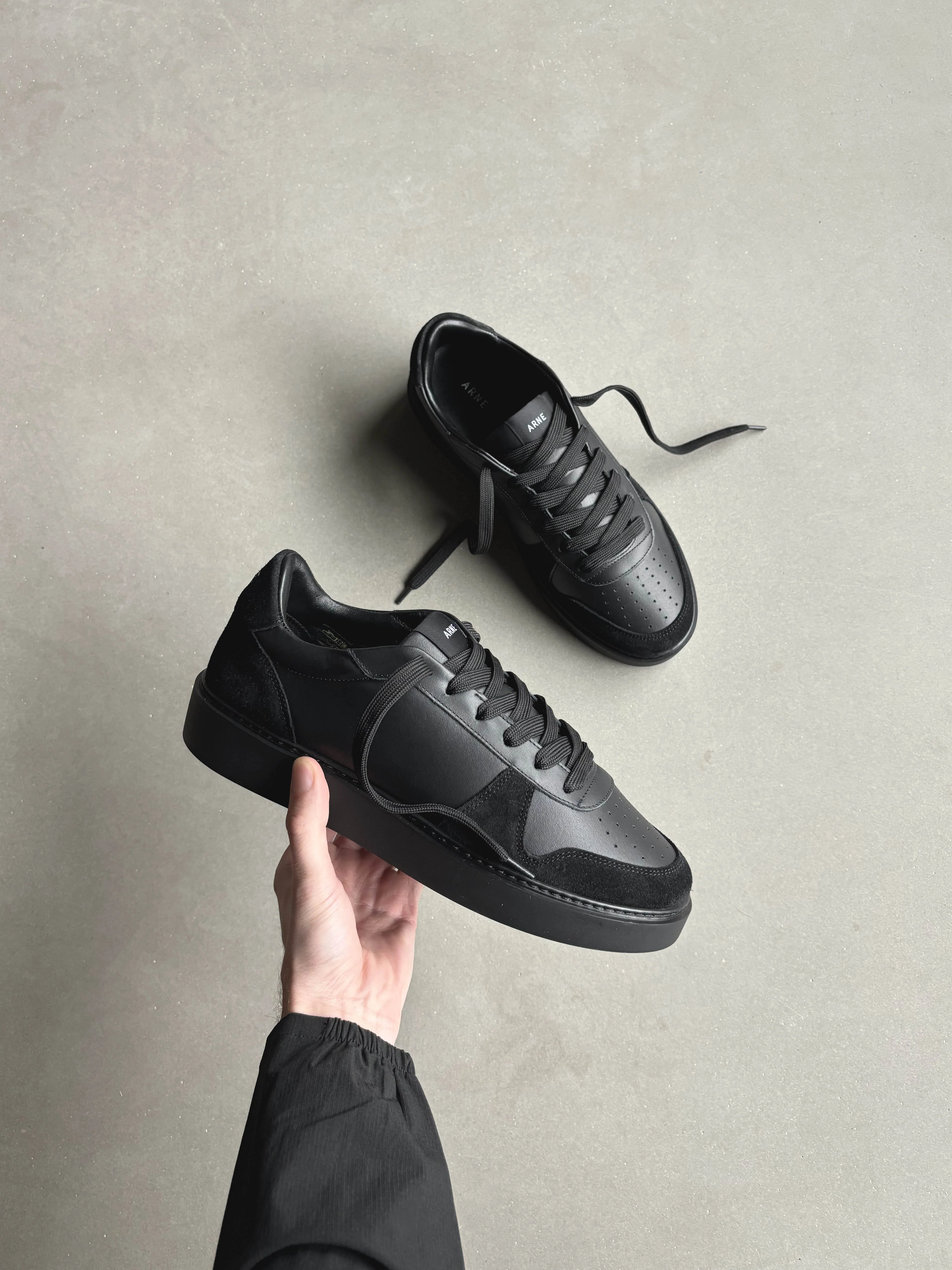 Mid Court Trainer in Triple Black - Image 6
