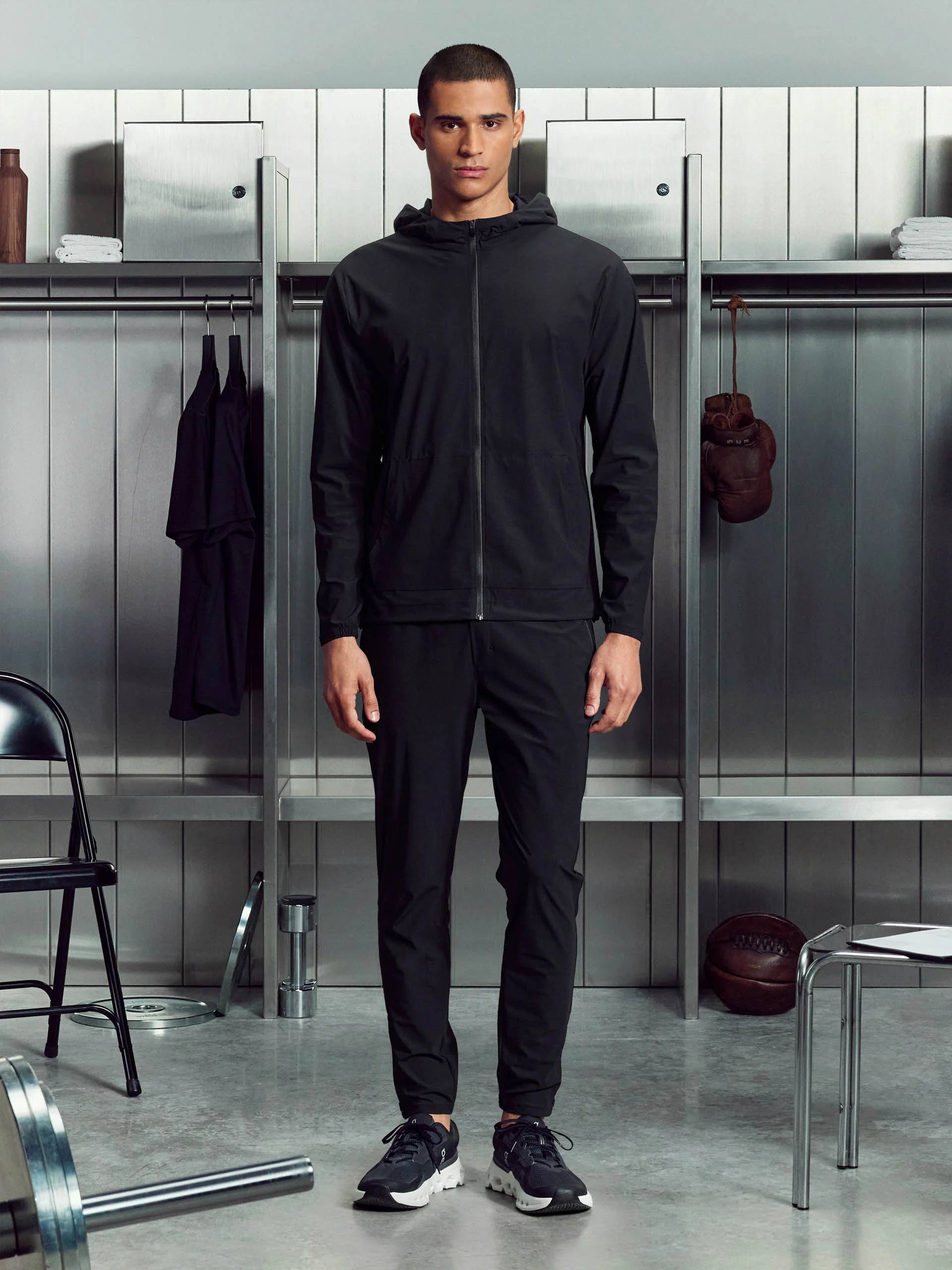 Pace Windbreaker in Black - Image 2