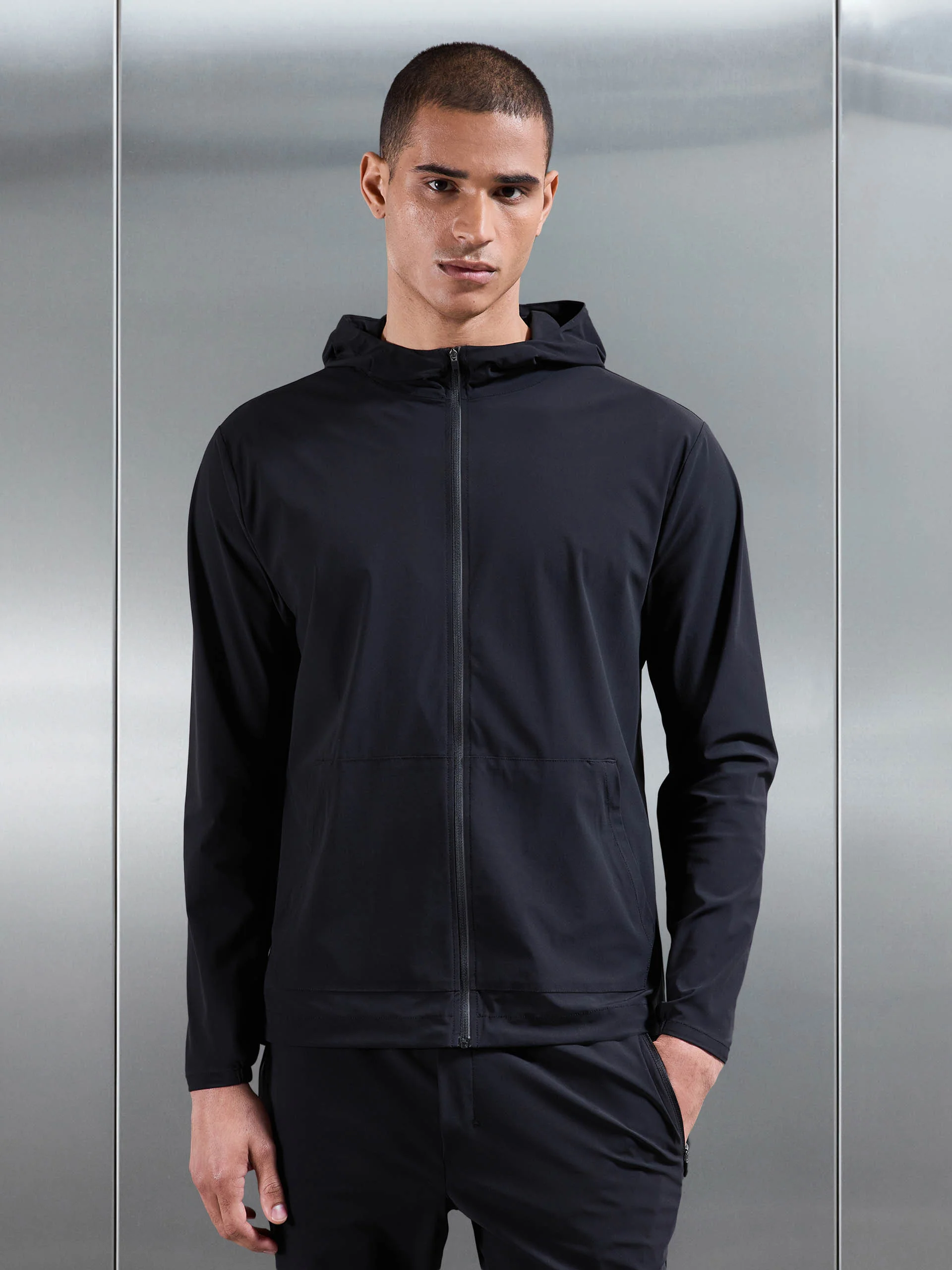Pace Windbreaker in Black - Image 3