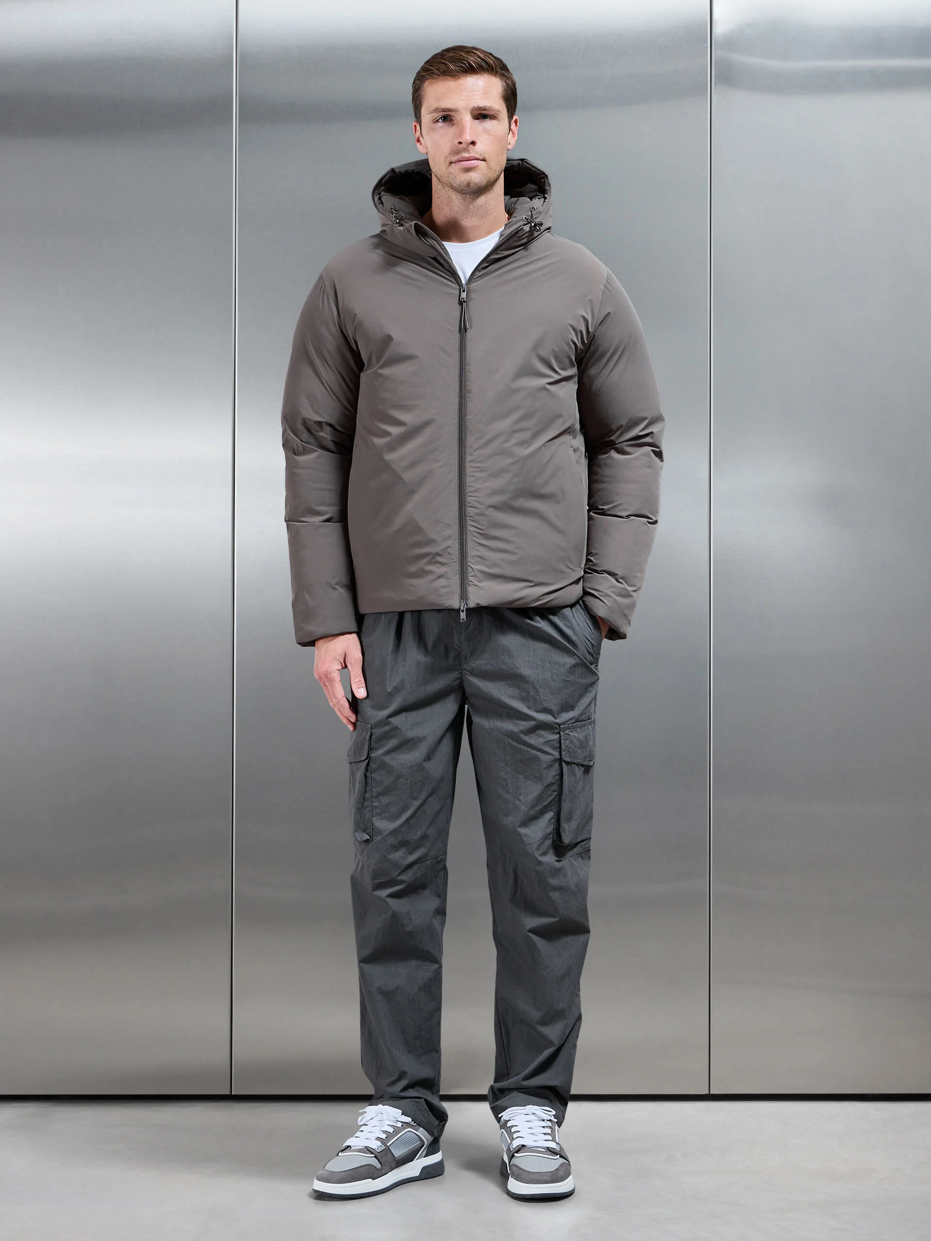 Parachute Cargo Pant in Grey - Image 2