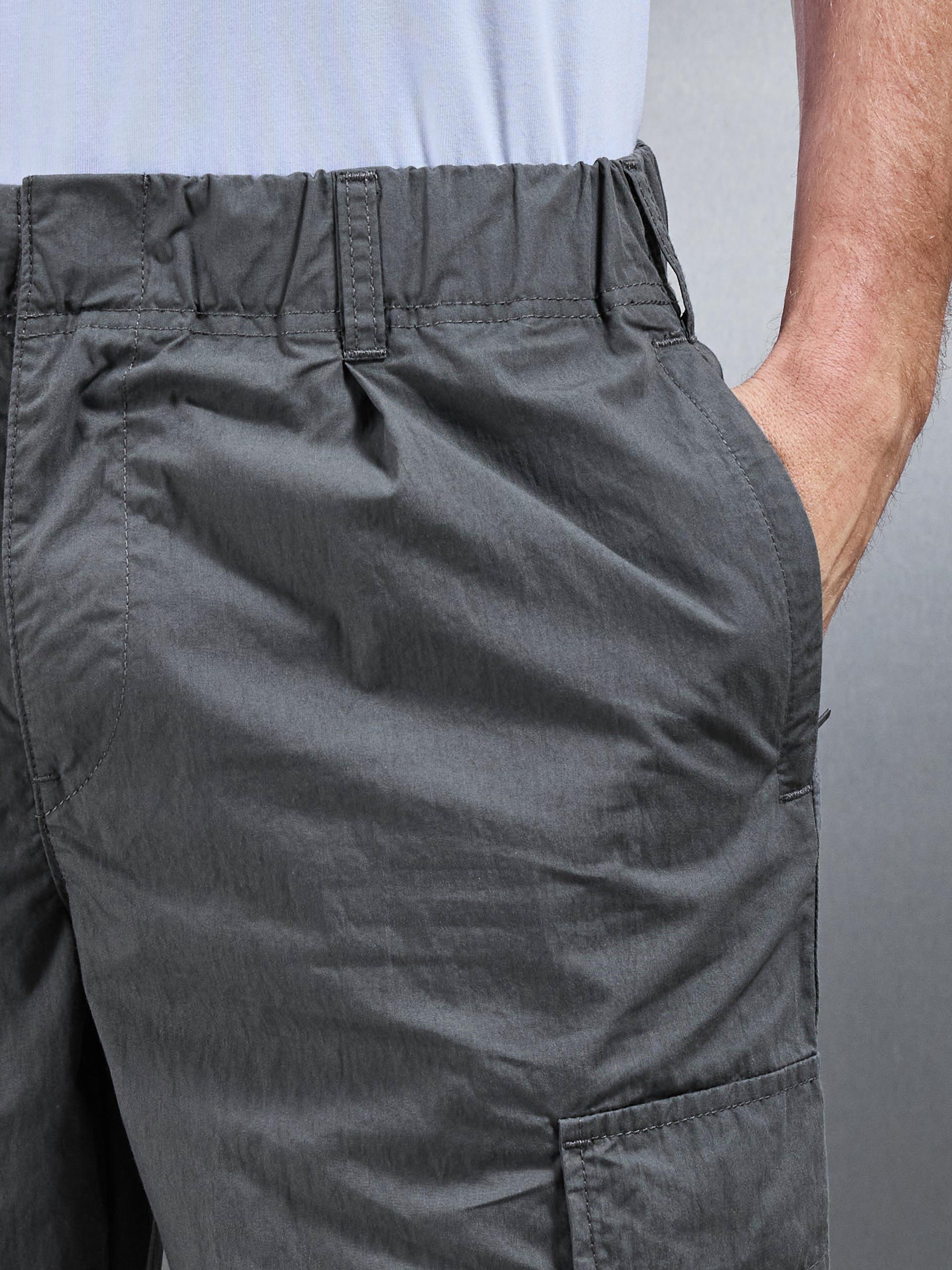 Parachute Cargo Pant in Grey - Image 3