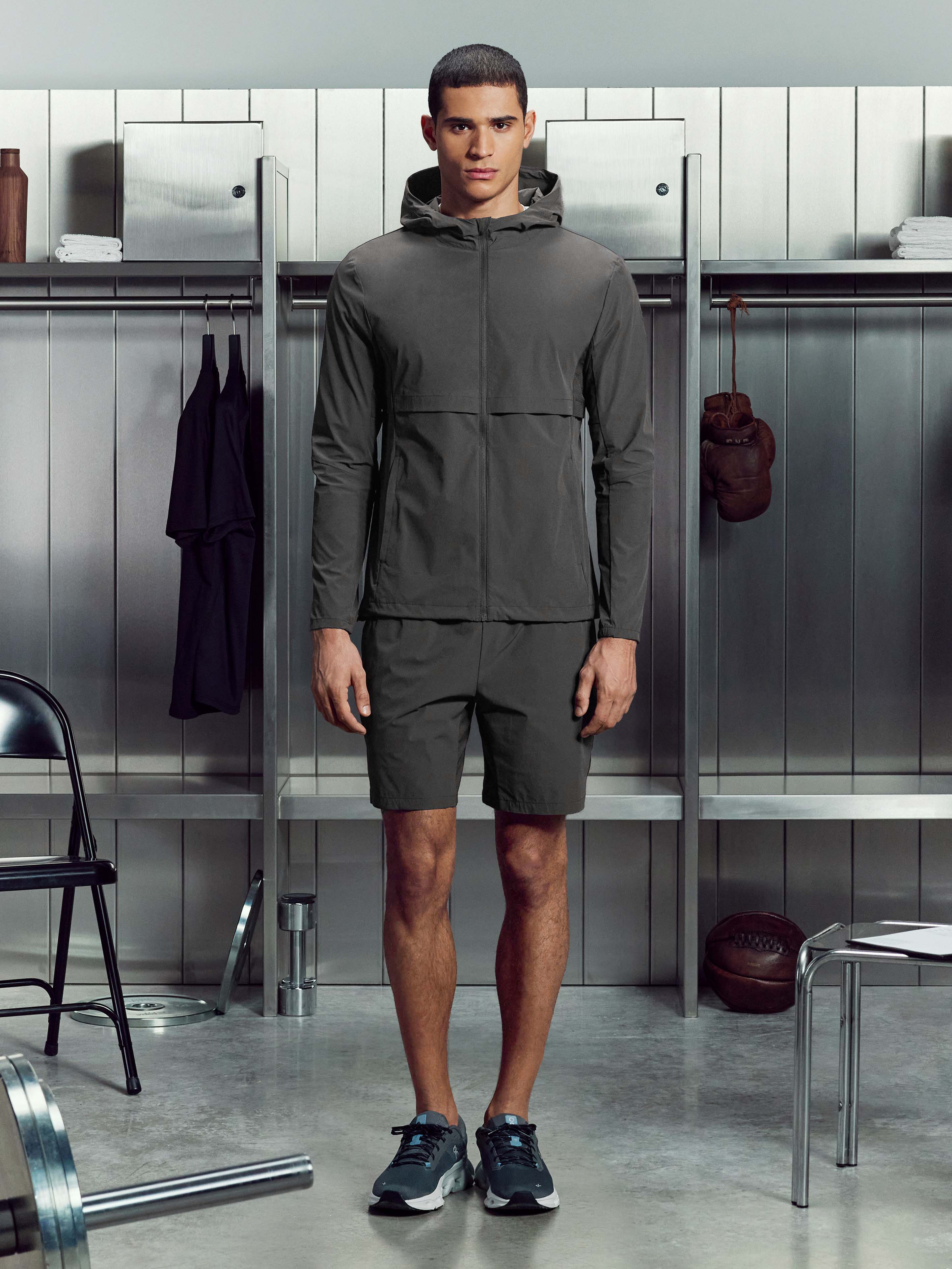 Performance Short in Grey - Image 2