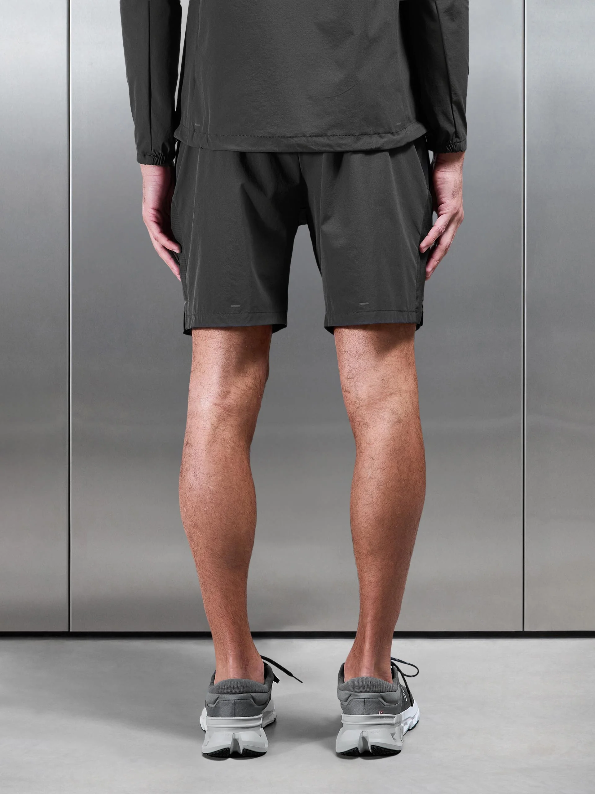 Performance Short in Grey - Image 5