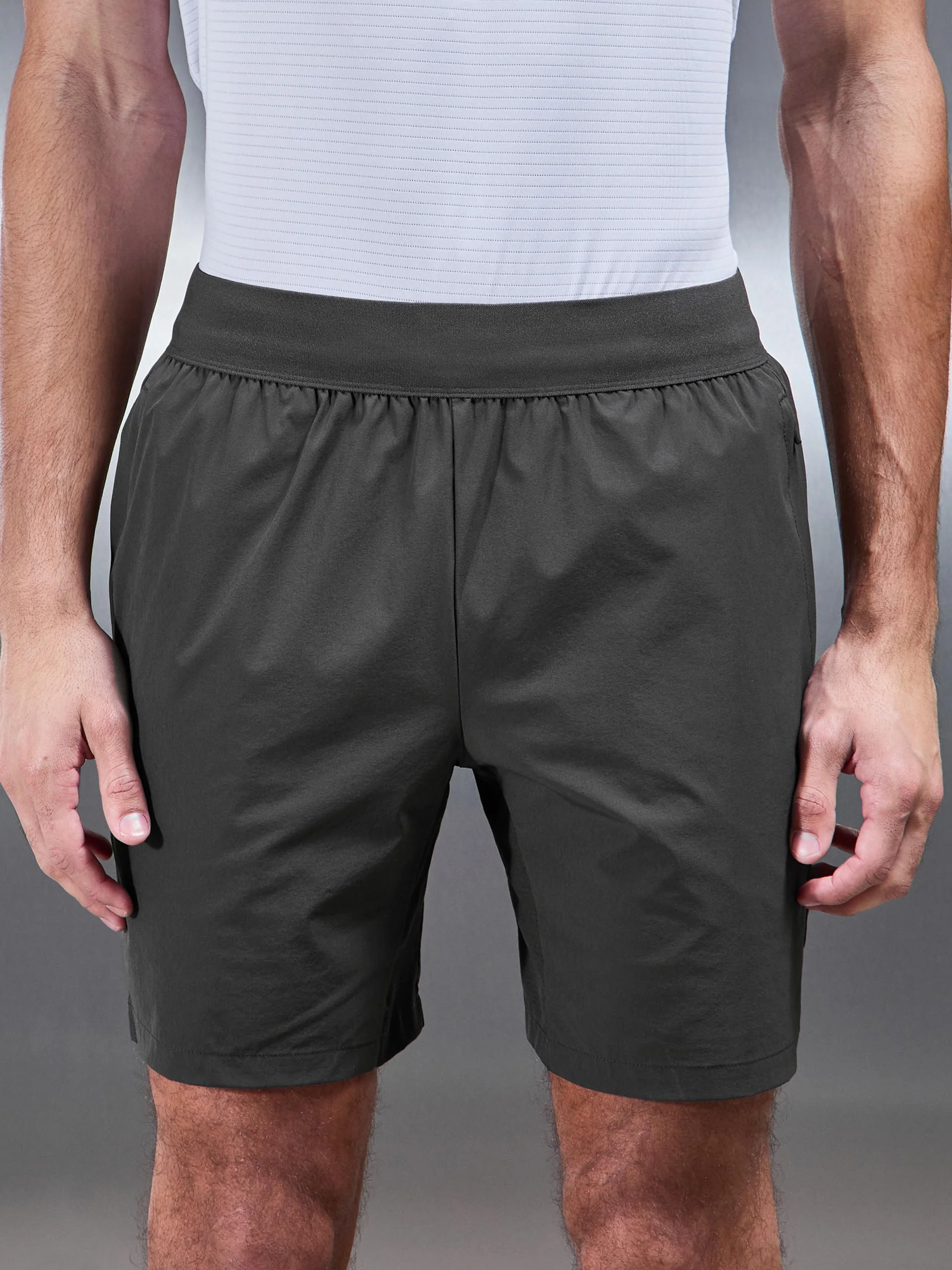 Performance Short in Grey - Image 6