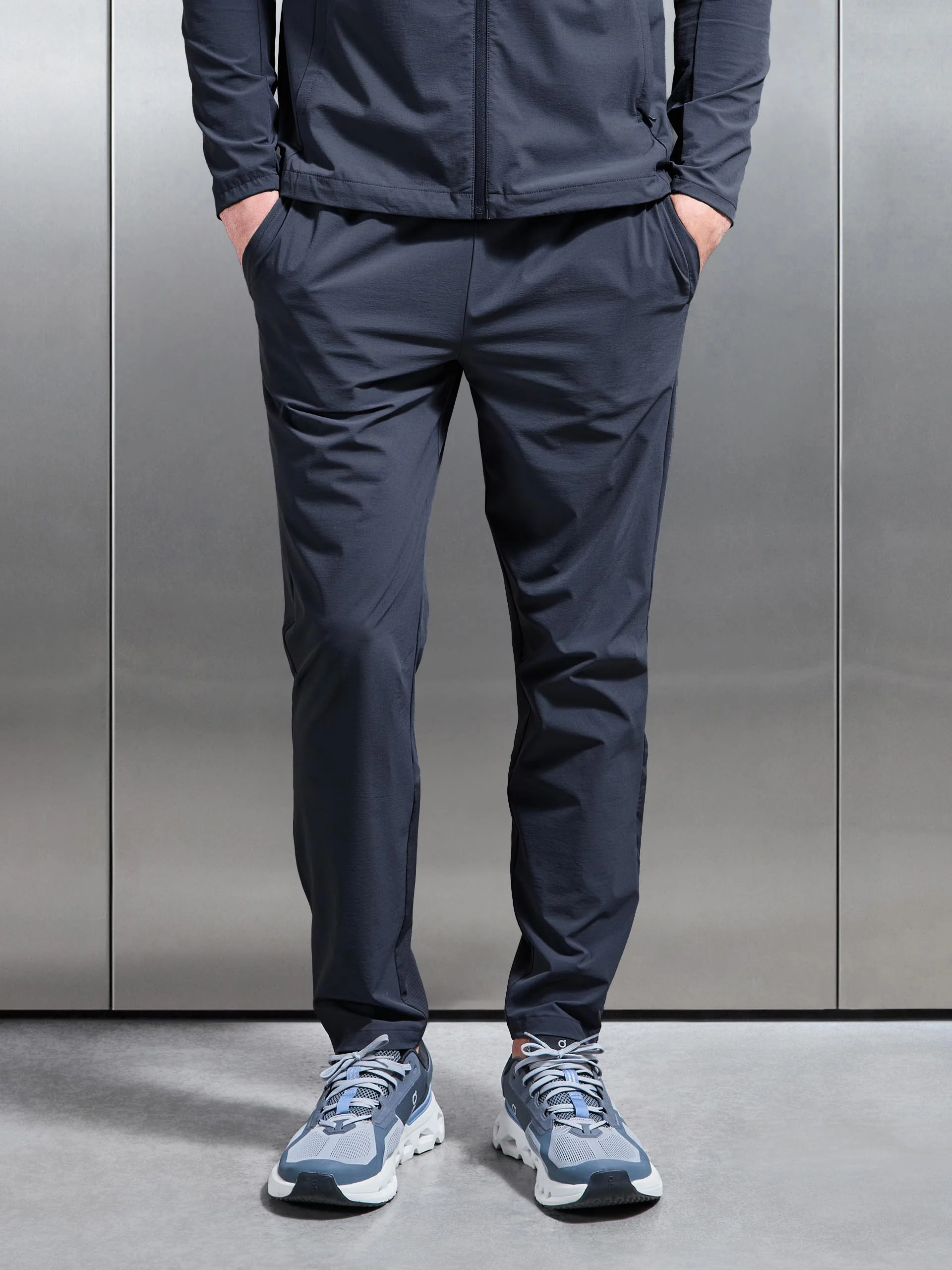 Performance Trackpant in Slate Blue - Image 3
