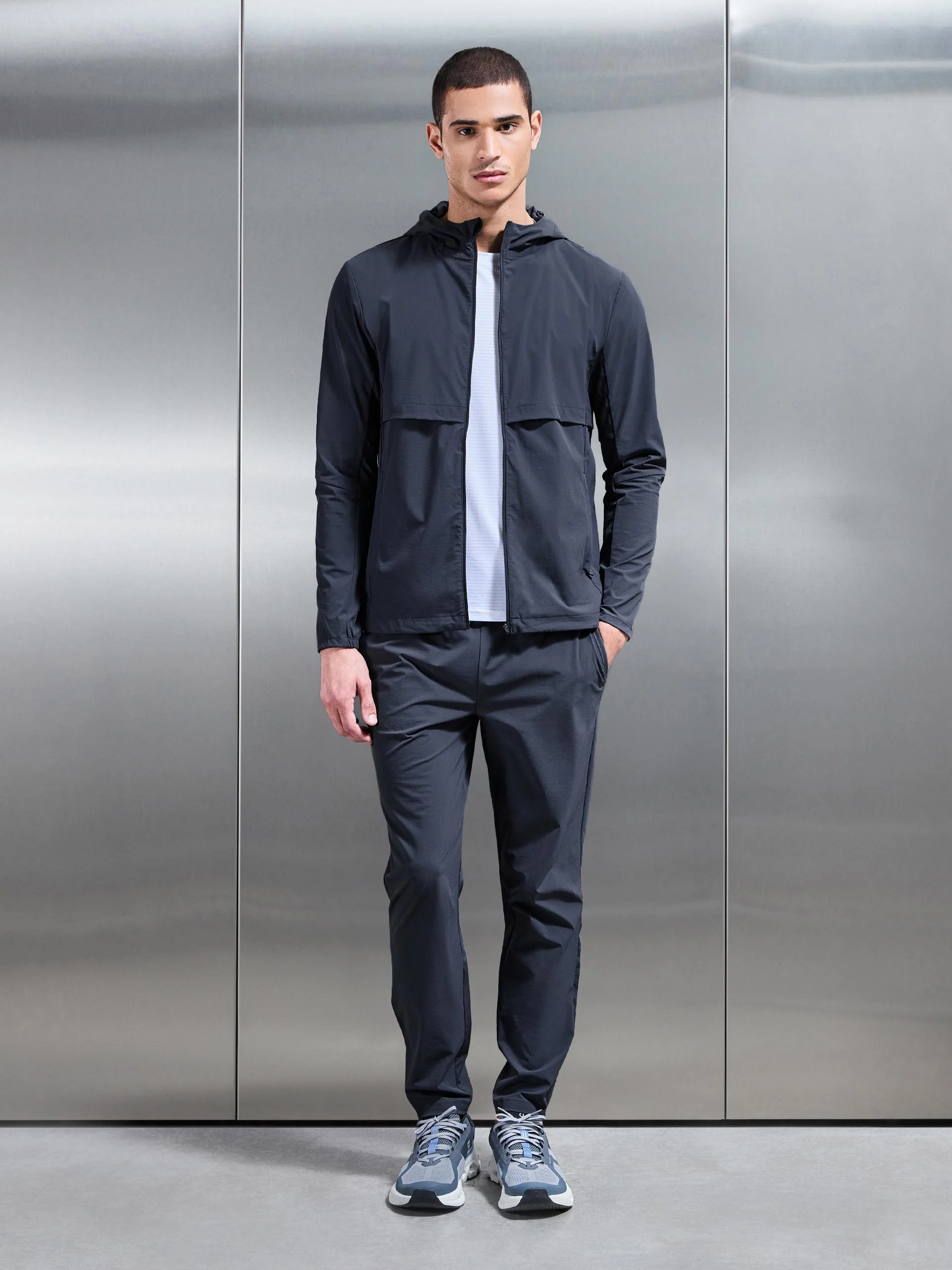 Performance Trackpant in Slate Blue - Image 4