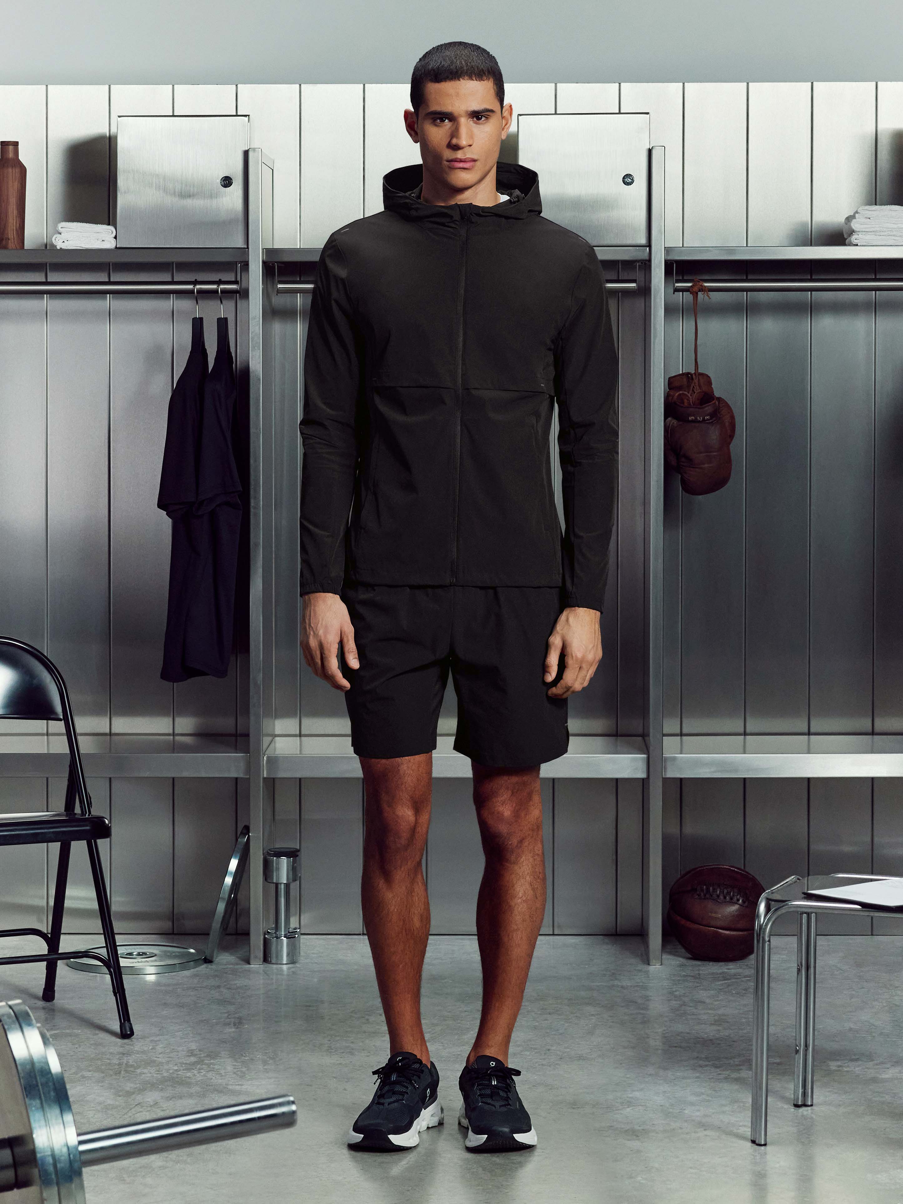 Performance Windbreaker in Black - Image 2