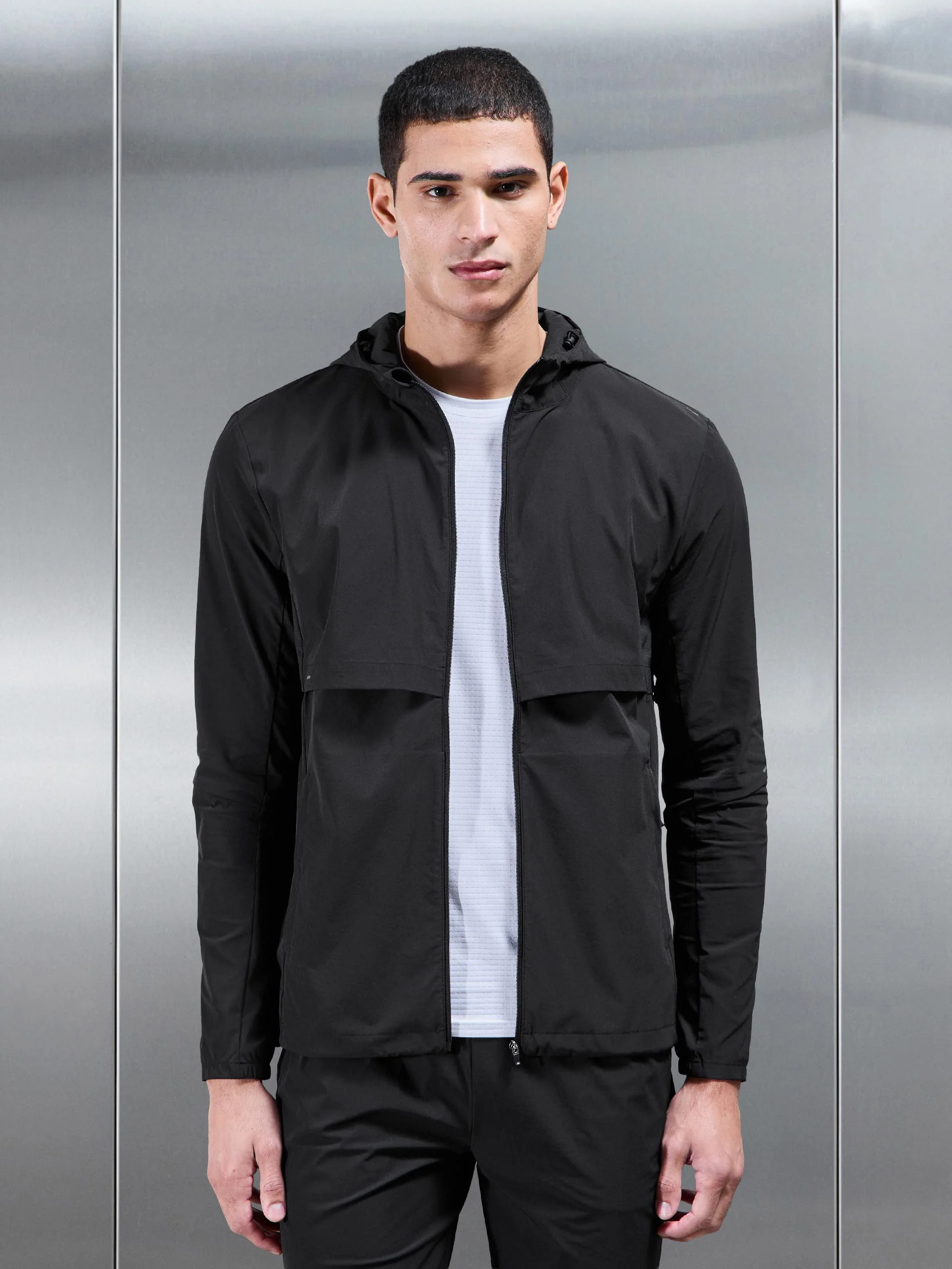 Performance Windbreaker in Black - Image 8