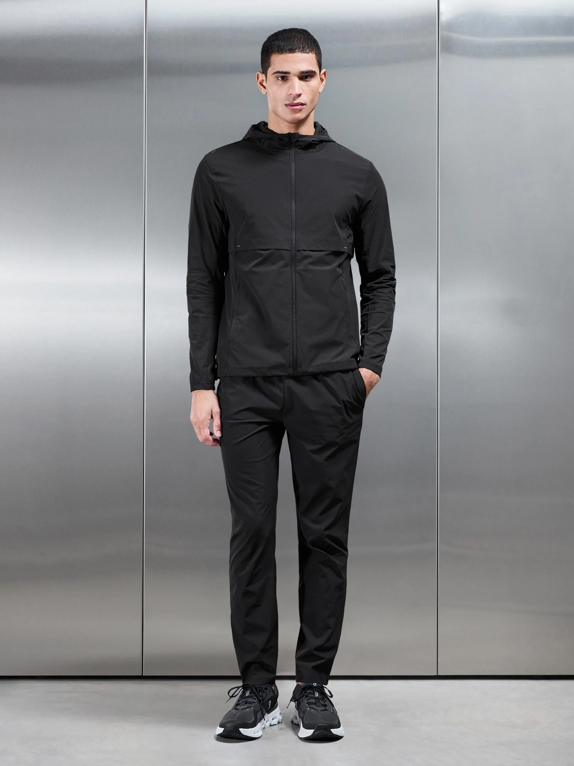 Performance Windbreaker in Black - Image 9