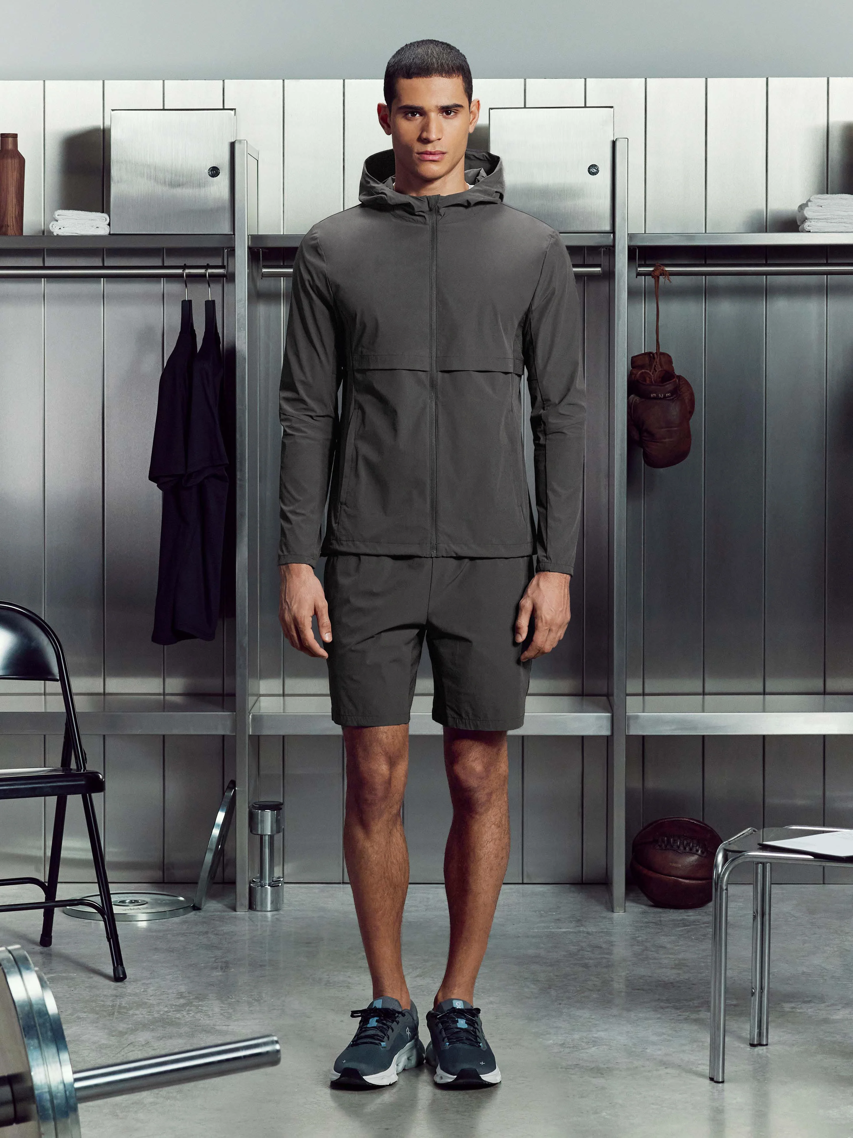Performance Windbreaker in Grey - Image 2
