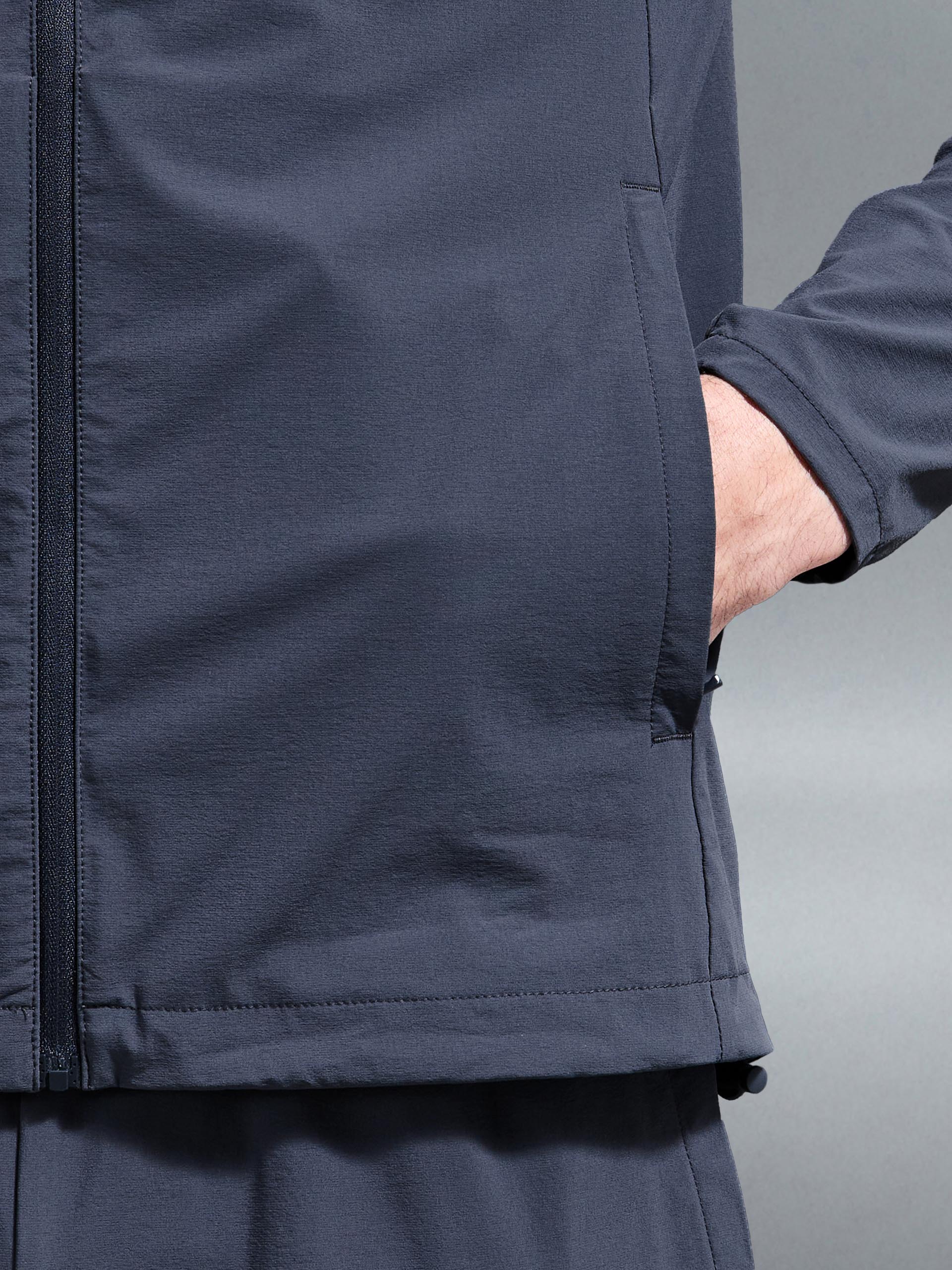 Performance Windbreaker in Slate Blue - Image 7