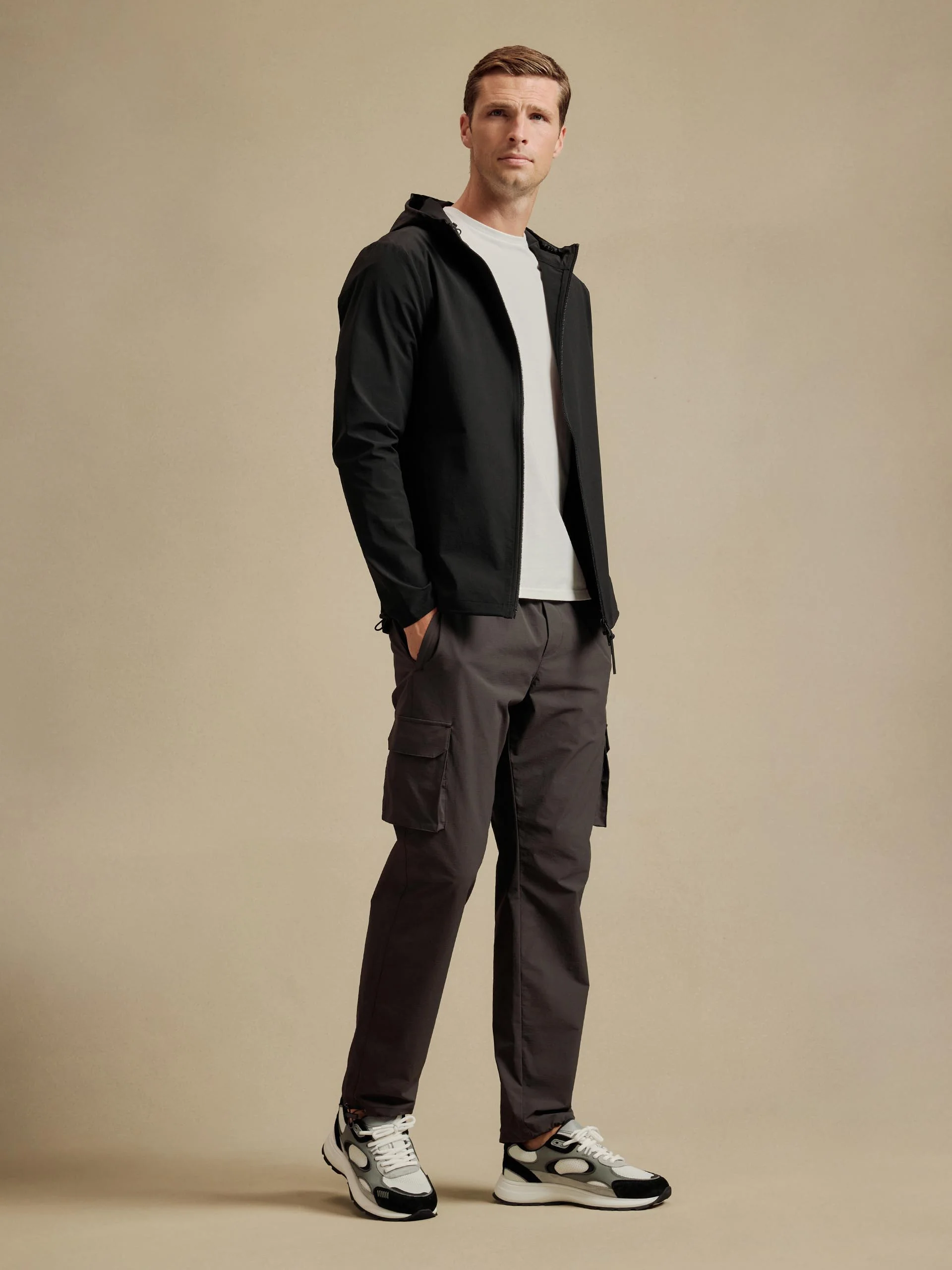 Relaxed Fit Utility Cargo Pant in Grey - Image 2