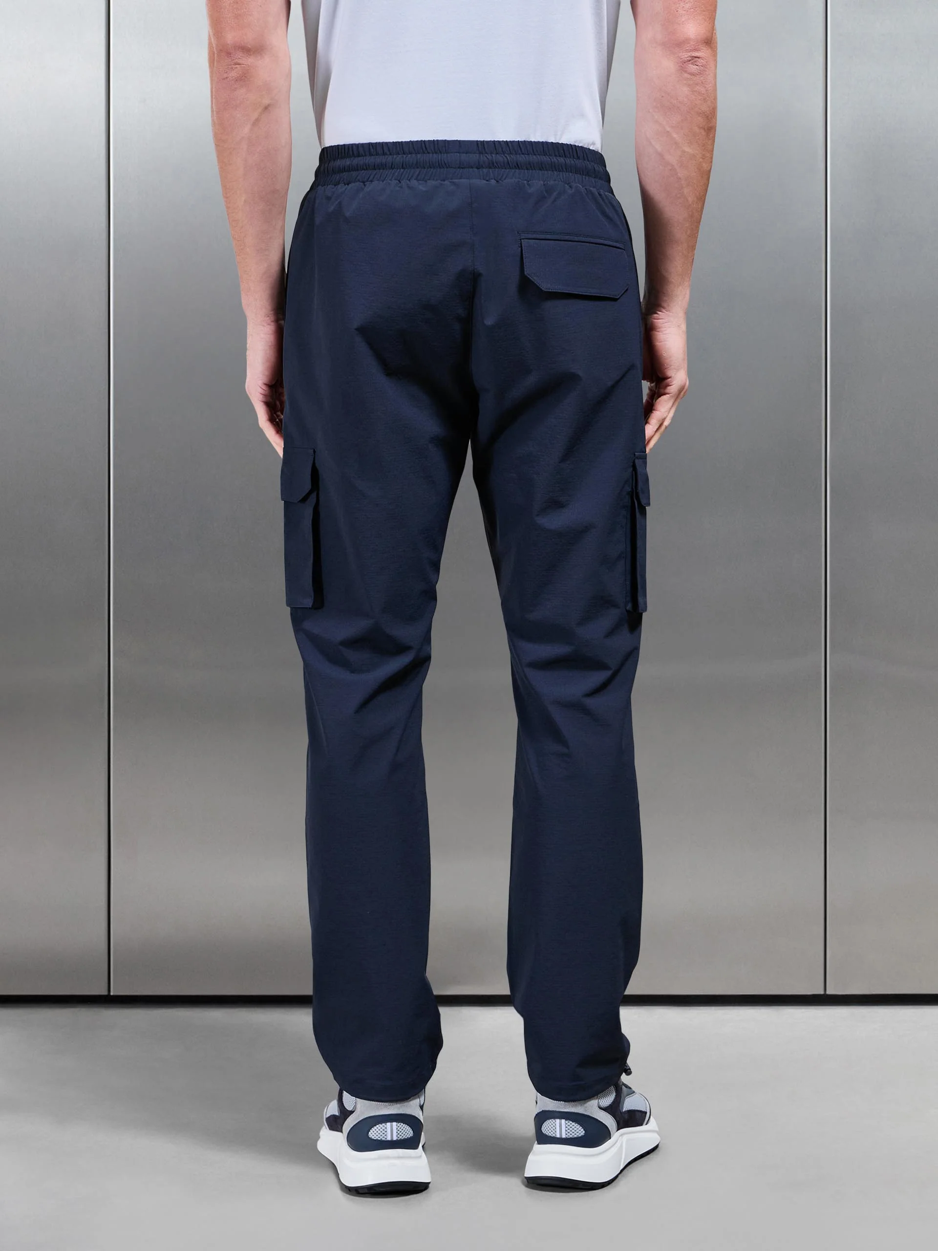 Relaxed Fit Utility Cargo Pant in Navy - Image 3