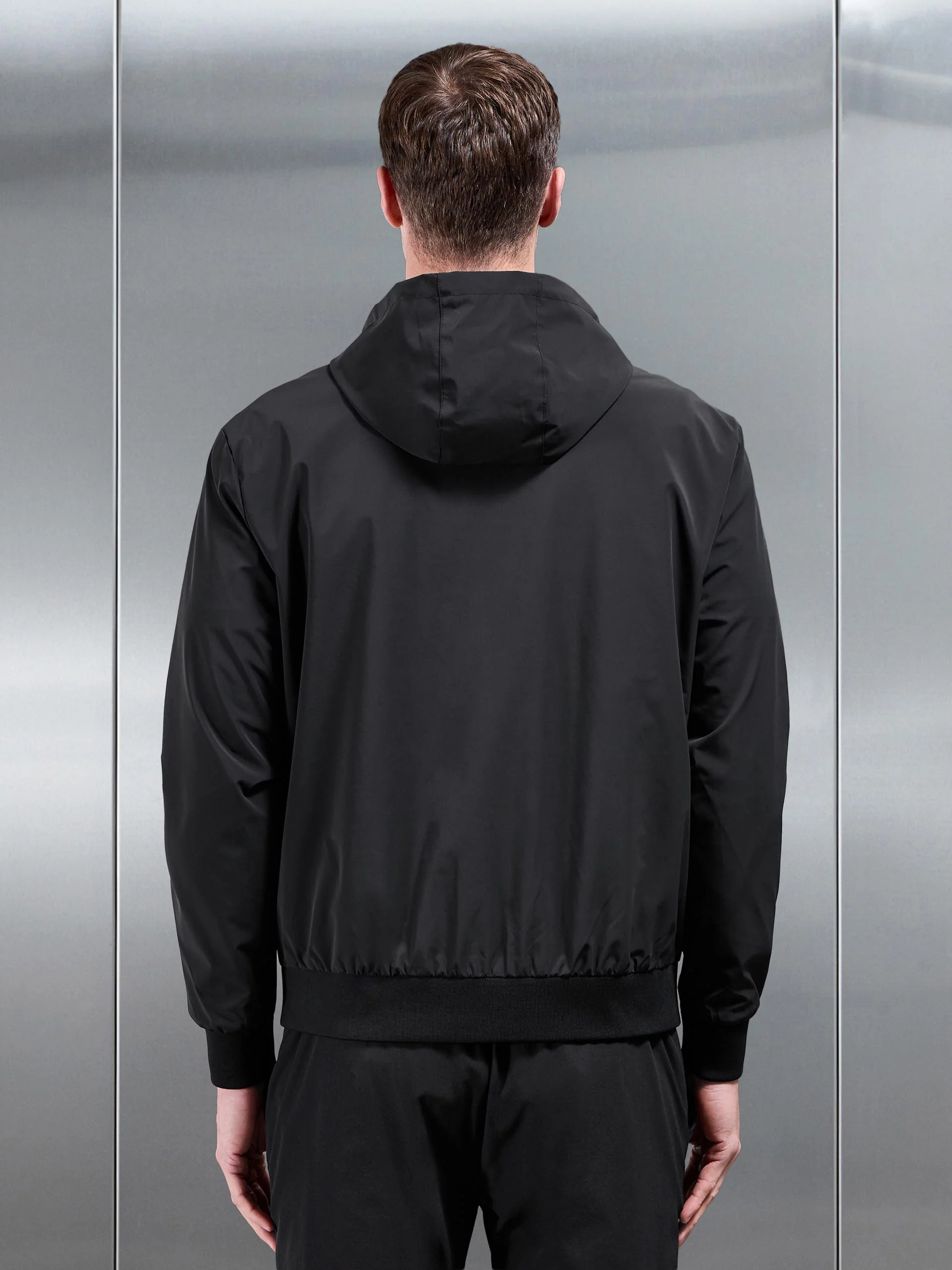 Shell Cargo Windbreaker in Black - Image 4