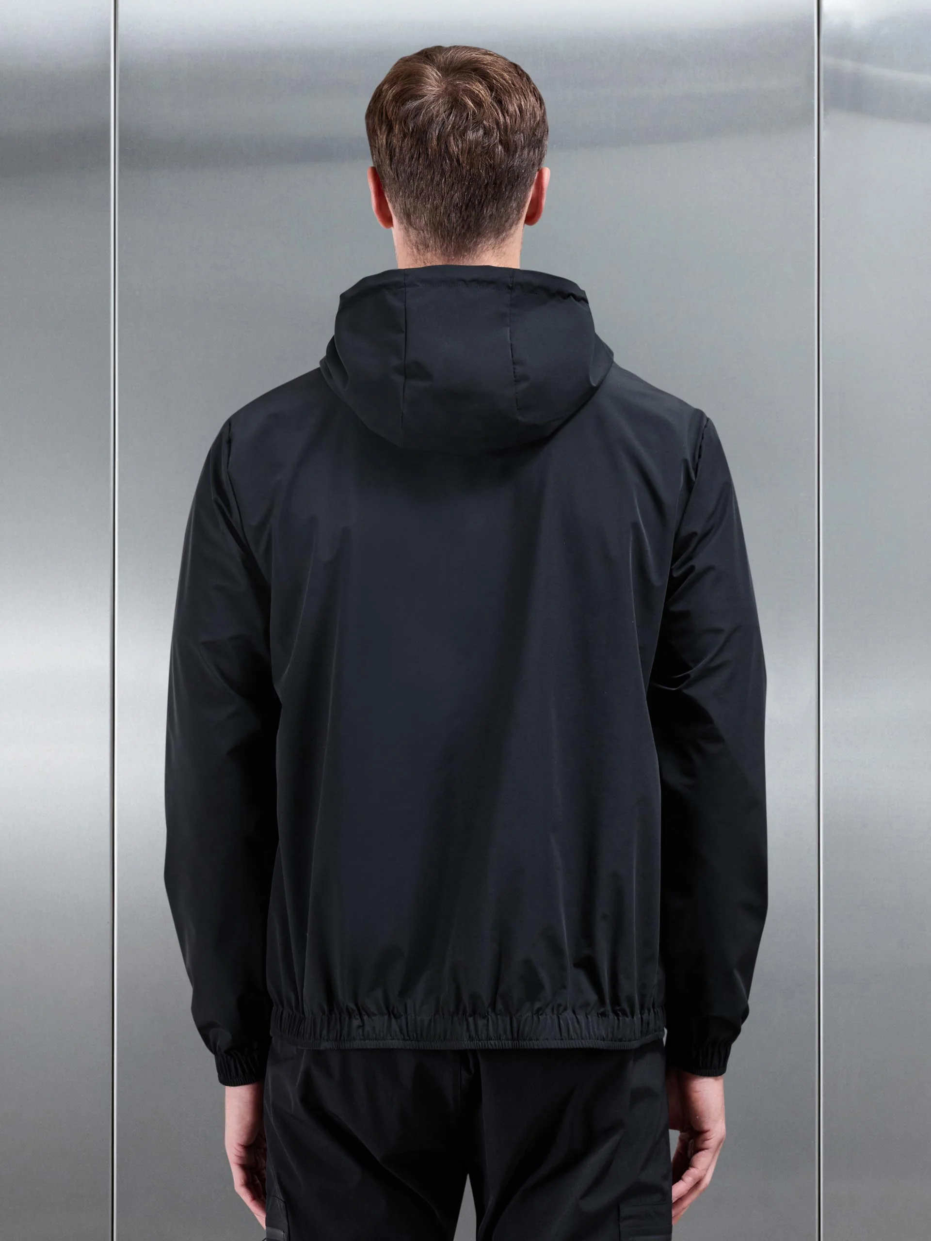 Shell Windbreaker in Black - Image 5
