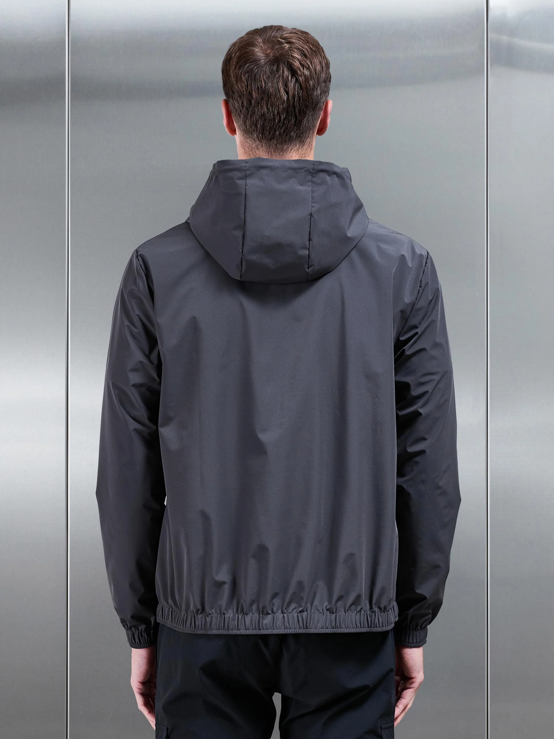 Shell Windbreaker in Grey - Image 3