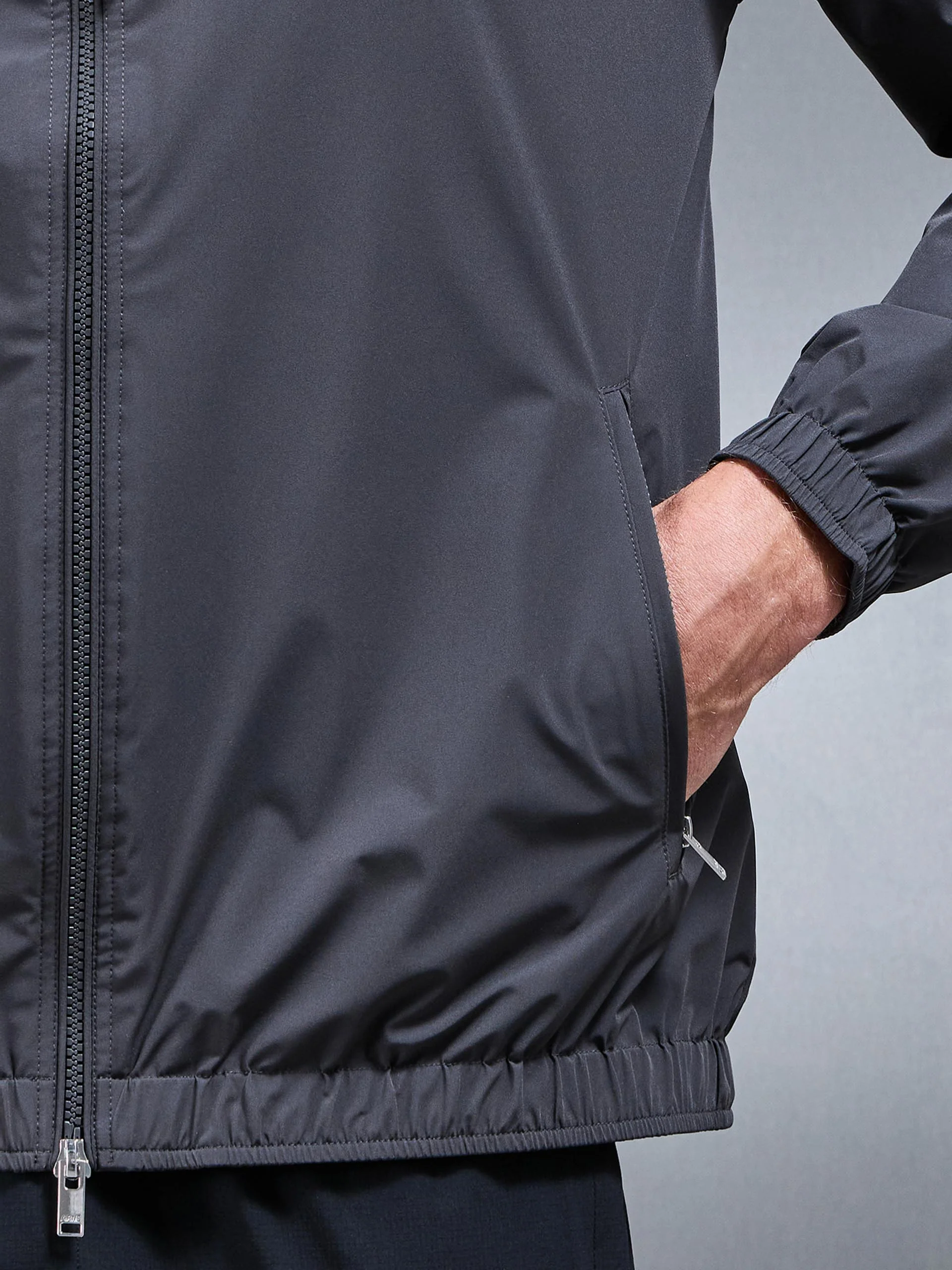 Shell Windbreaker in Grey - Image 5