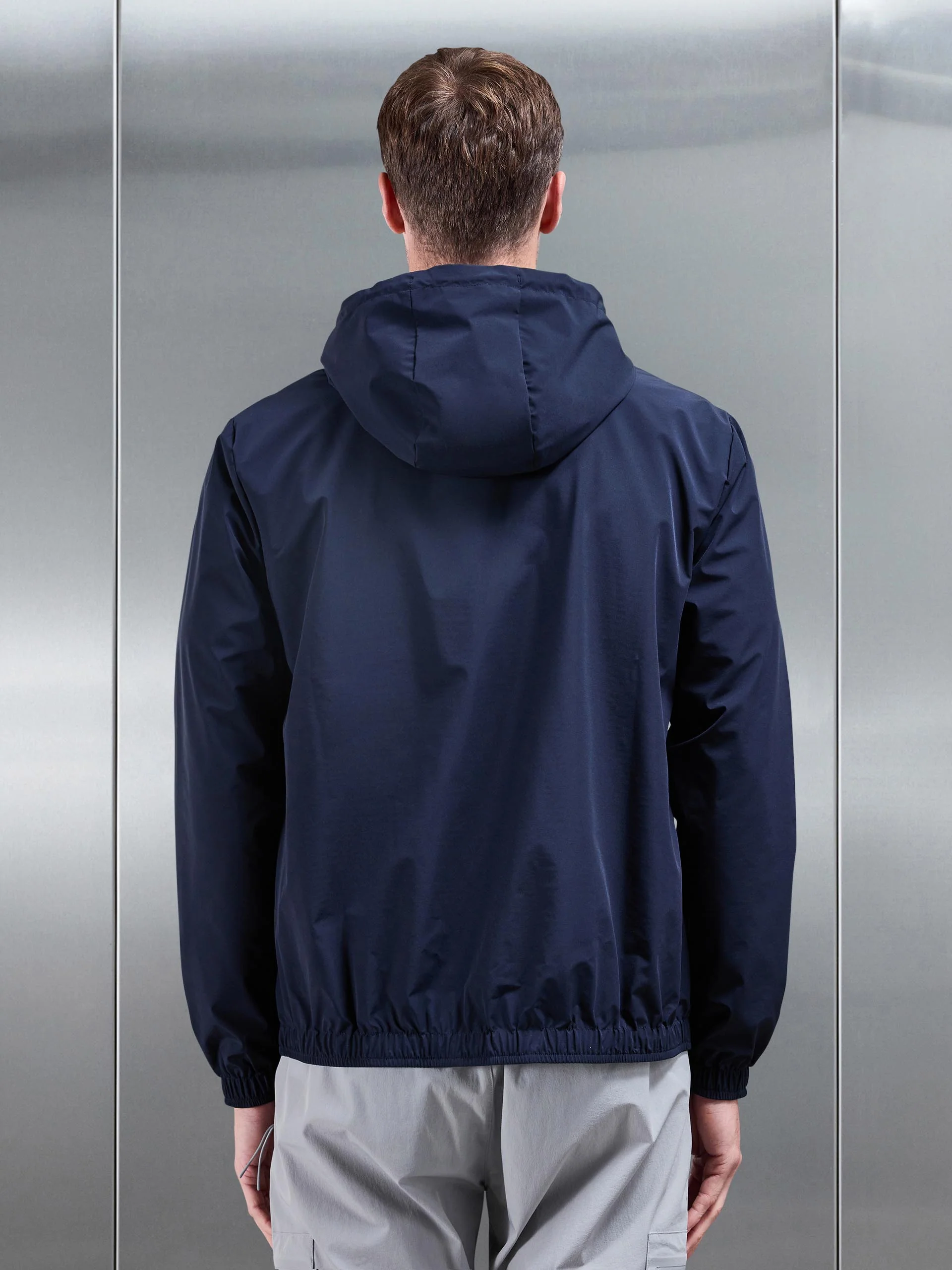 Shell Windbreaker in Navy - Image 3