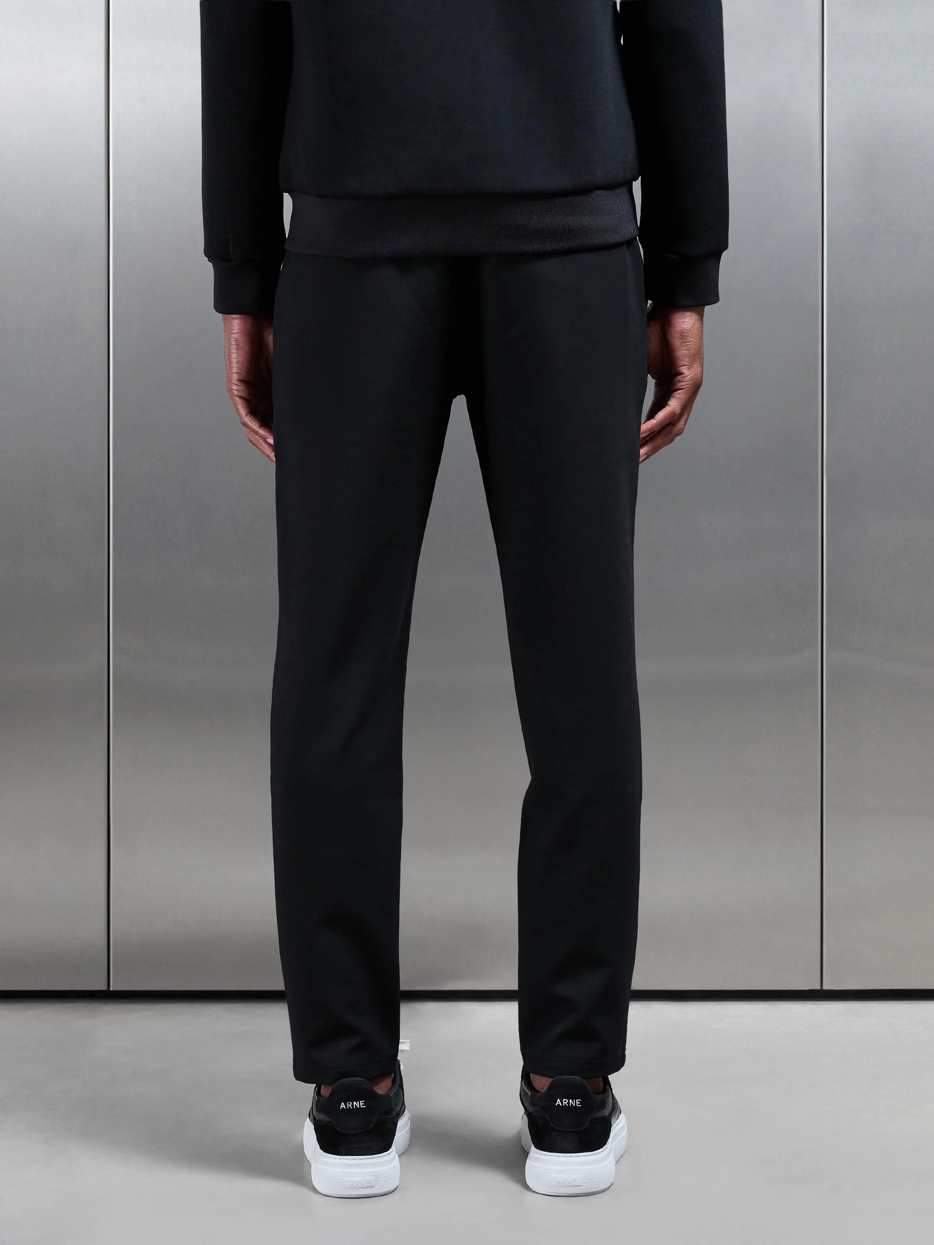 Smart Casual Jogger in Black - Image 5