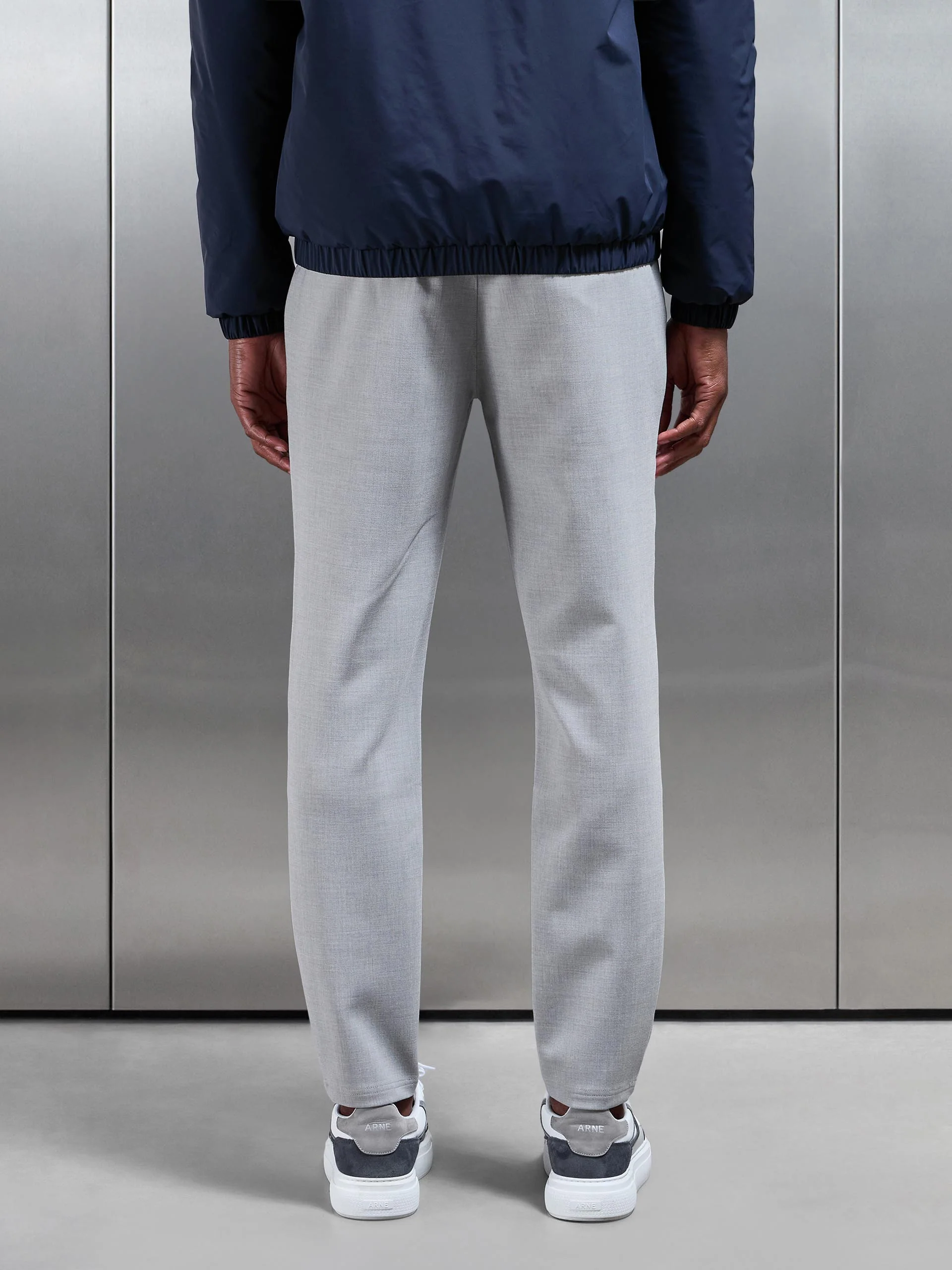 Smart Casual Jogger in Stone - Image 3