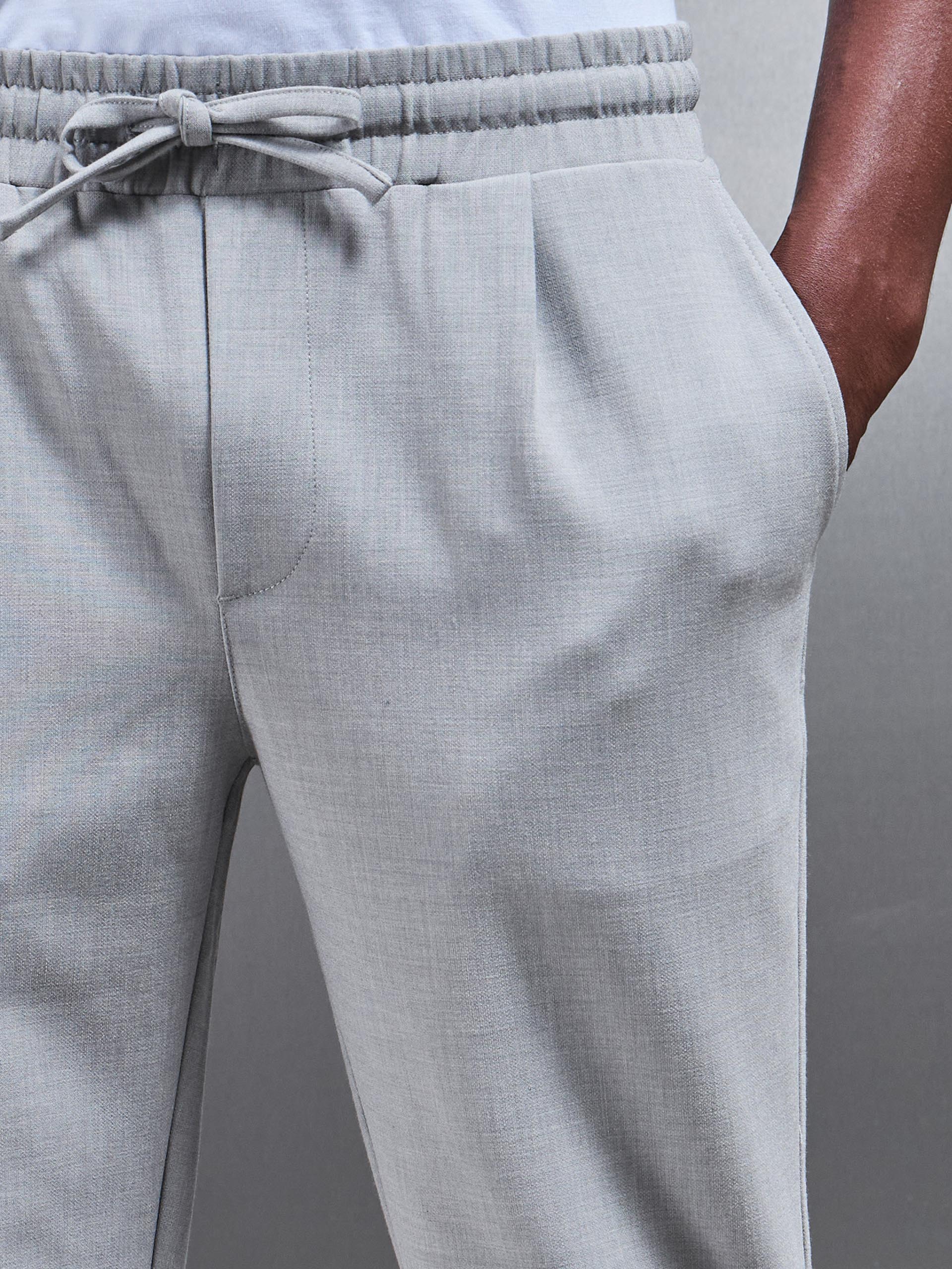 Smart Casual Jogger in Stone - Image 5