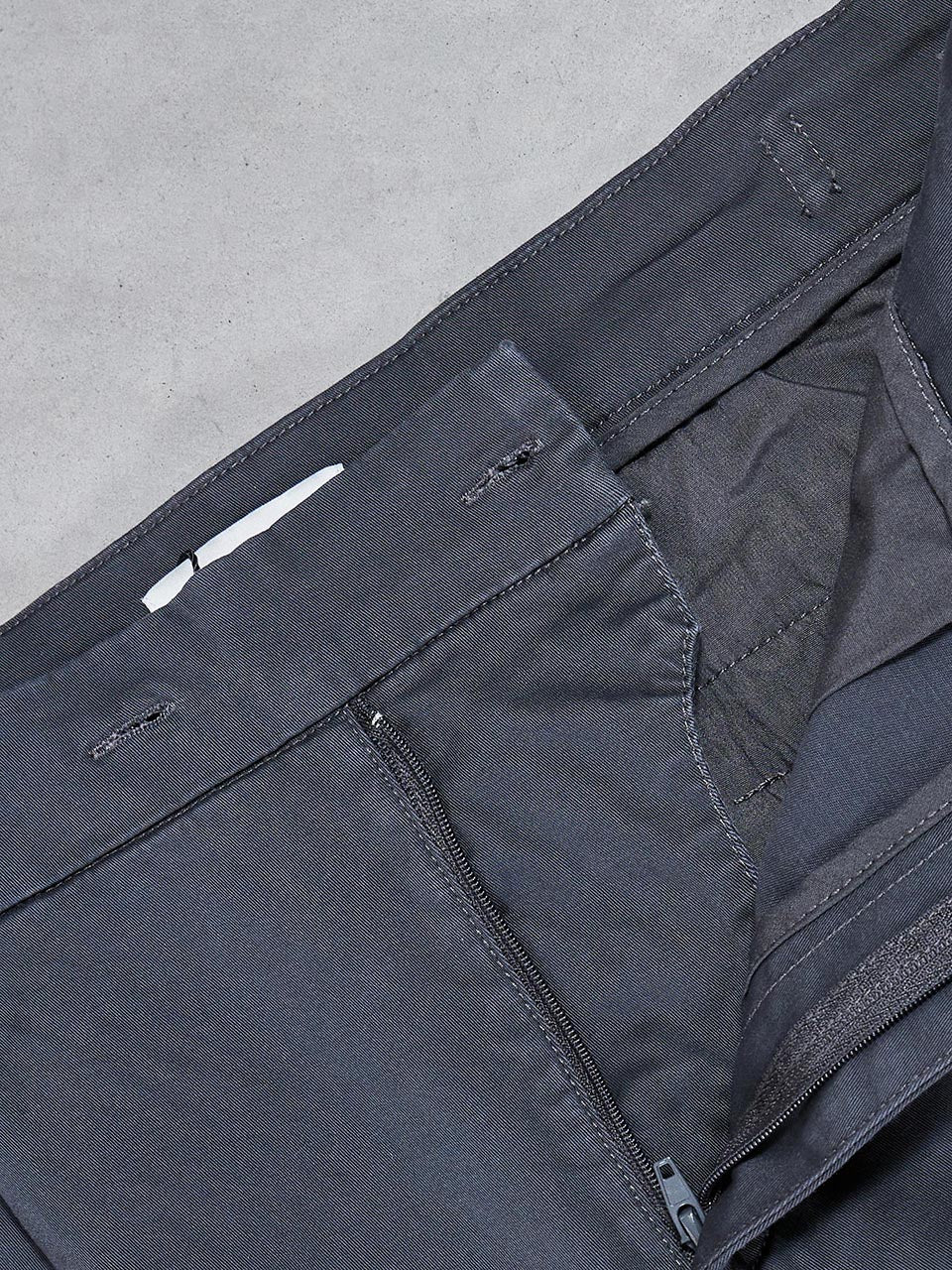 Tailored Side Adjuster Chino Trouser in Grey - Image 7