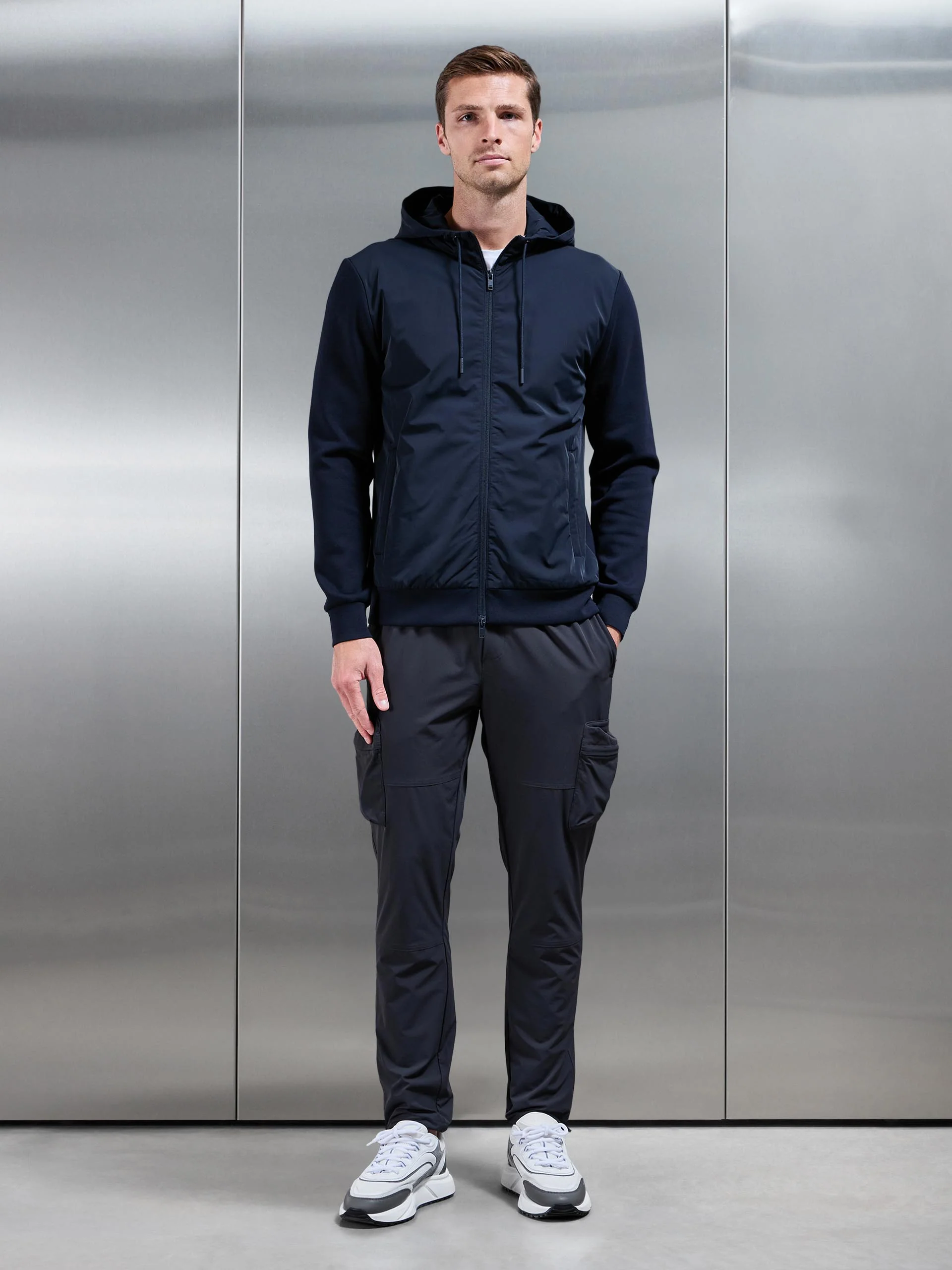 Technical 3D Cargo Pant in Slate Grey - Image 2