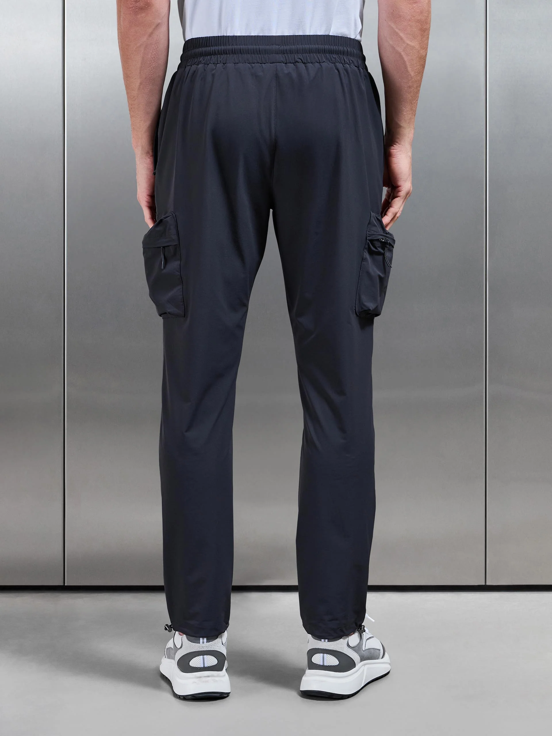 Technical 3D Cargo Pant in Slate Grey - Image 3