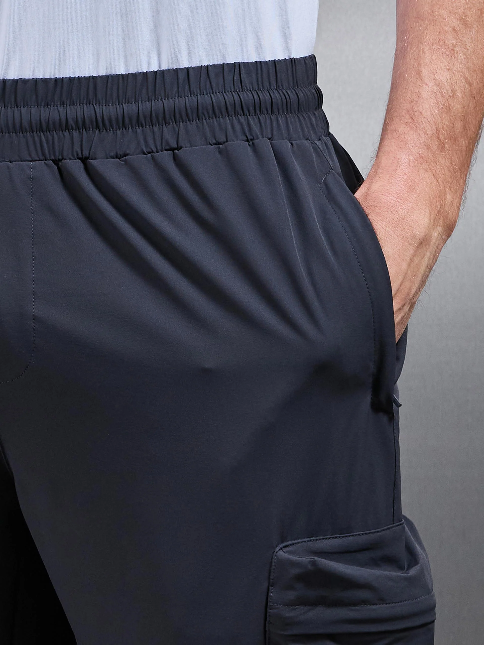 Technical 3D Cargo Pant in Slate Grey - Image 5