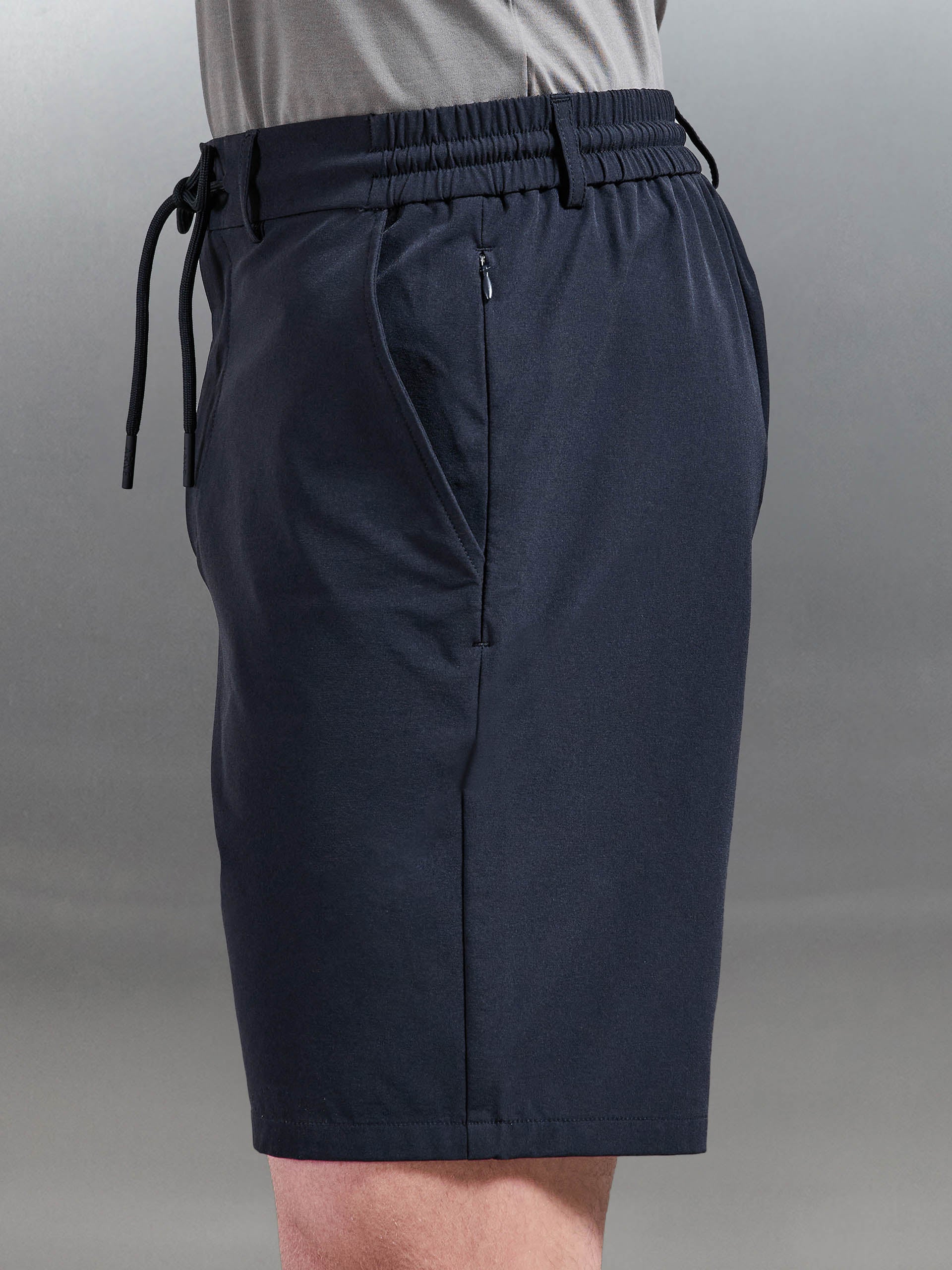Technical Stretch Chino Short in Navy - Image 6