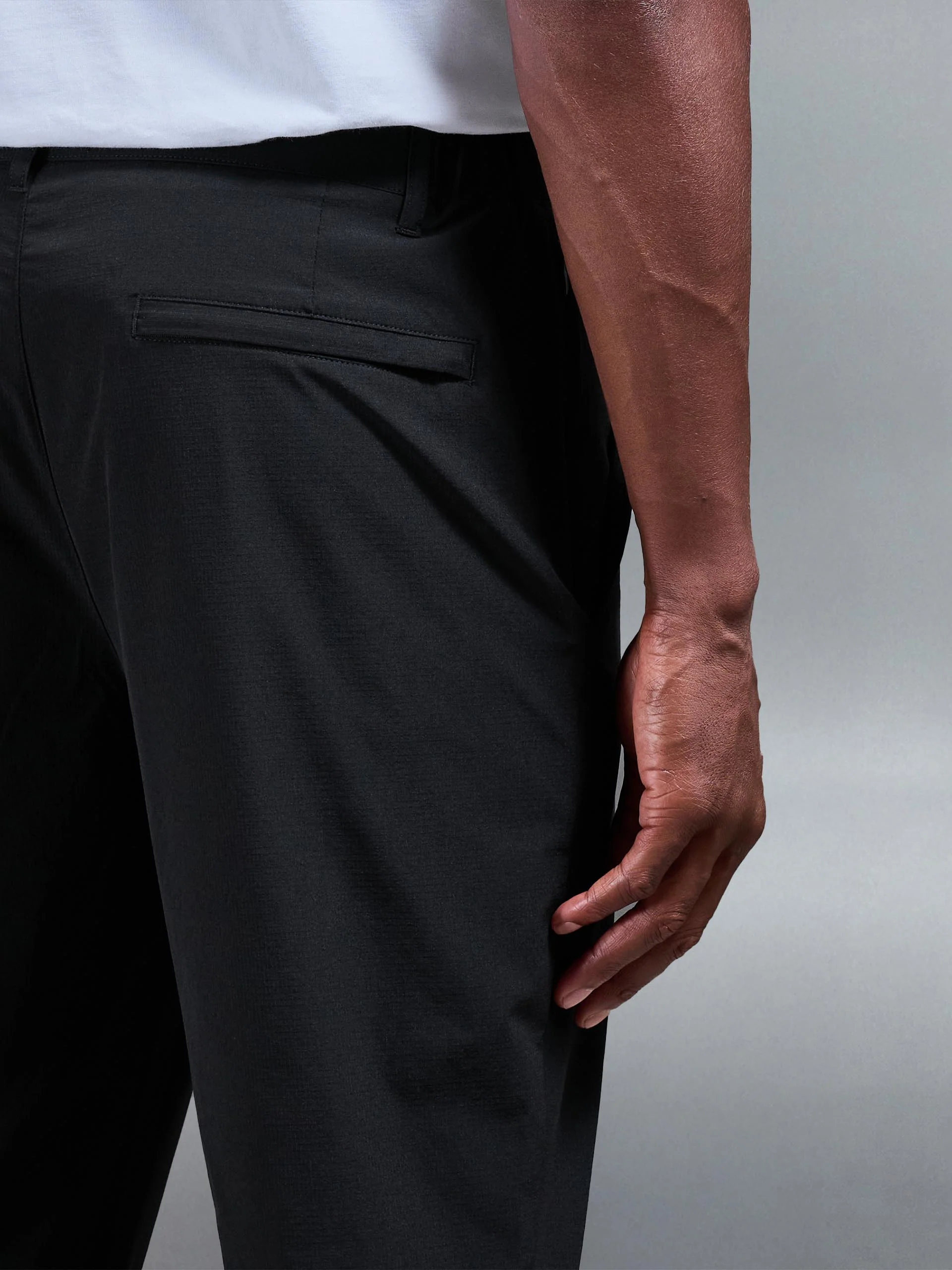 Technical Tailored Trouser in Black - Image 6