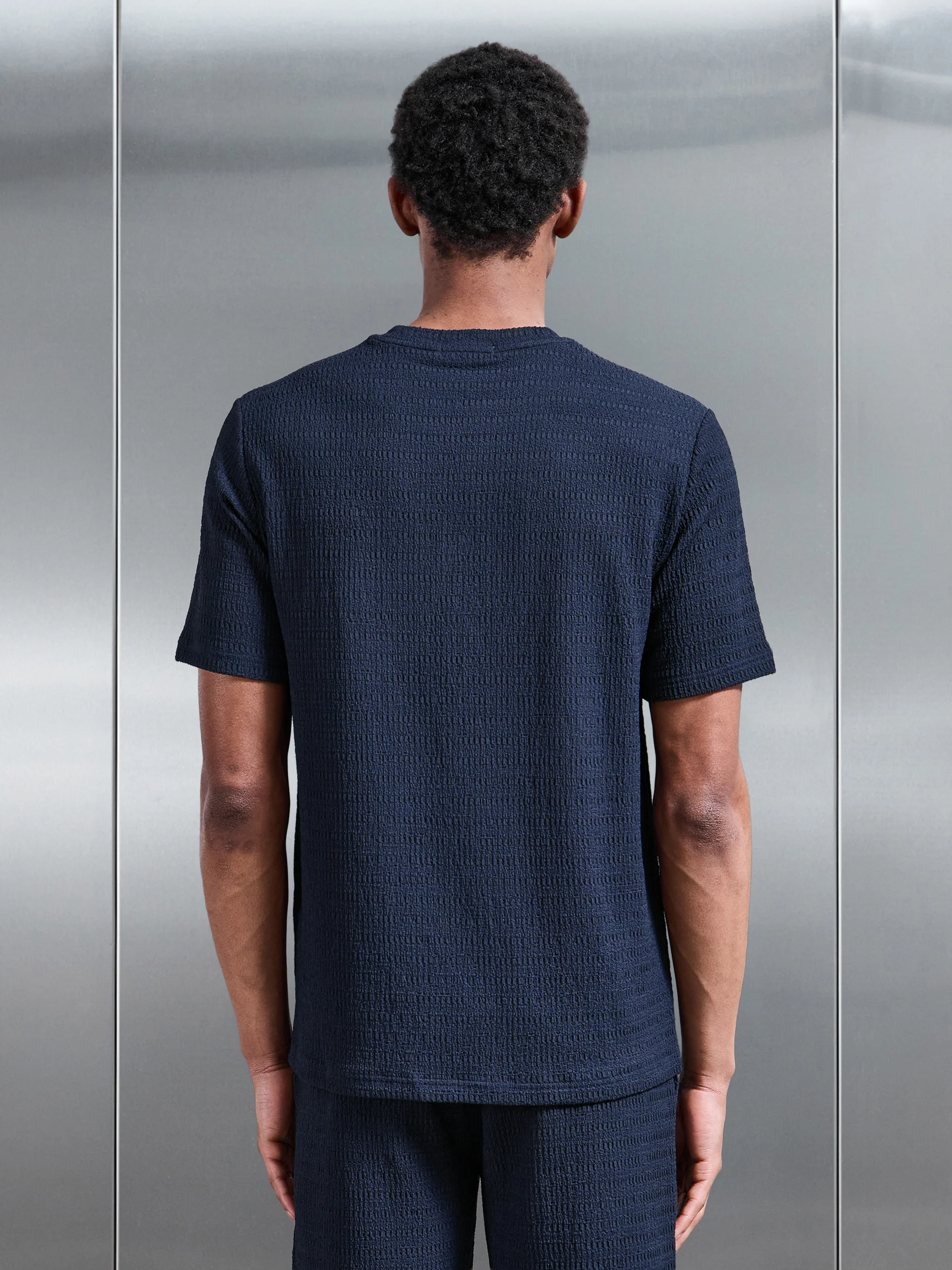 To The Beach T-Shirt in Navy - Image 3