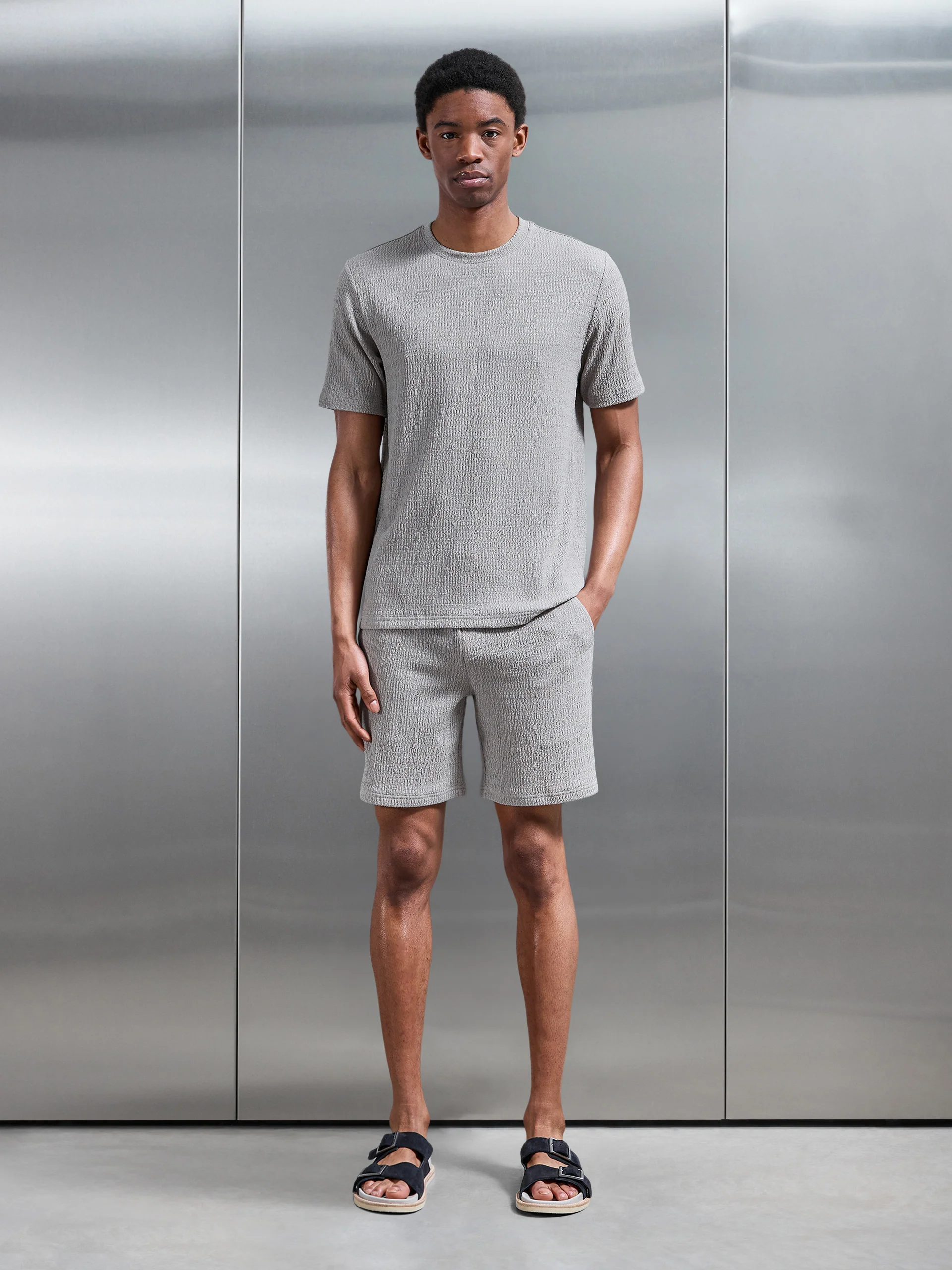 To The Beach T-Shirt in Stone - Image 2